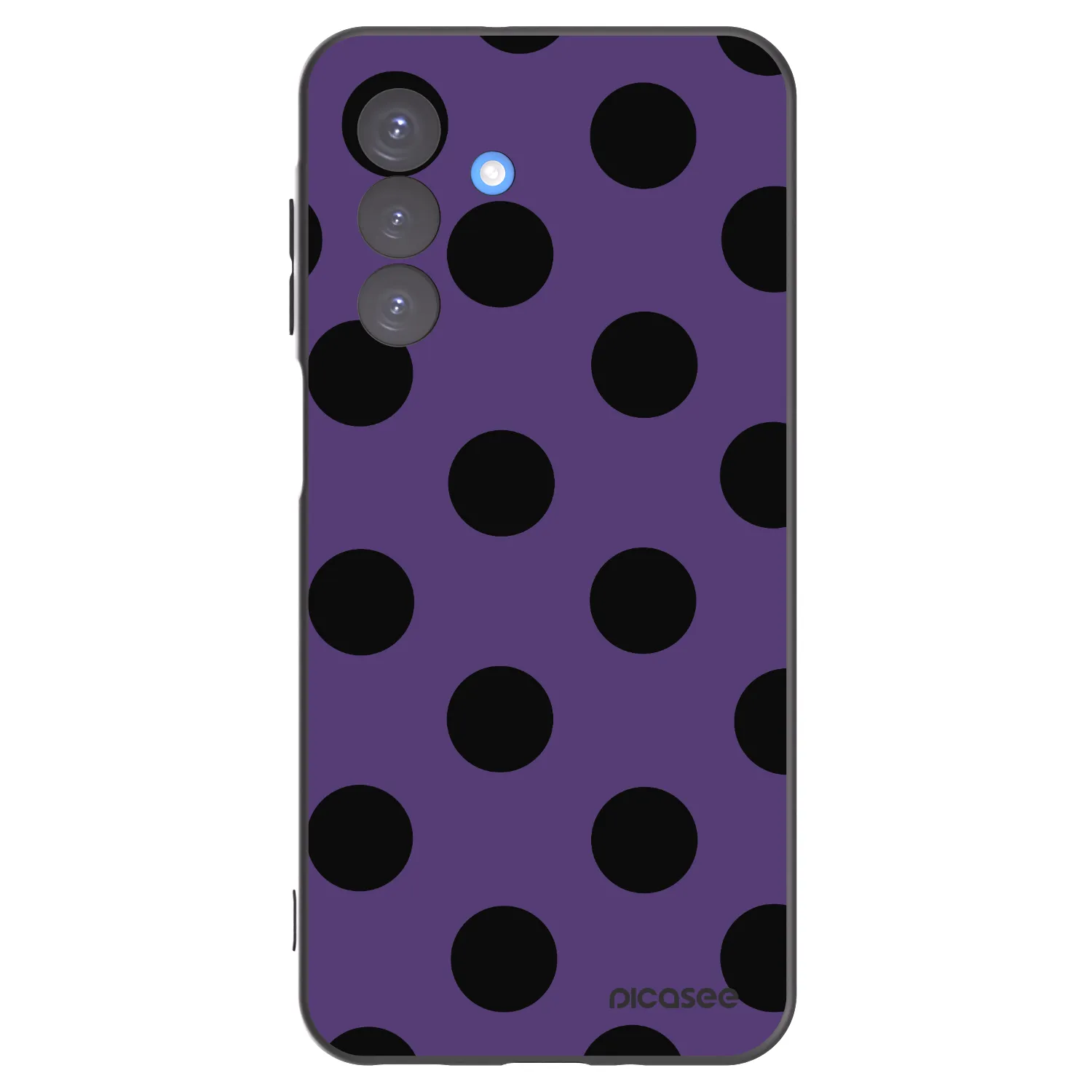 Picasee silikonski črni ovitek za Samsung Galaxy A17 5G - Big flickers 2