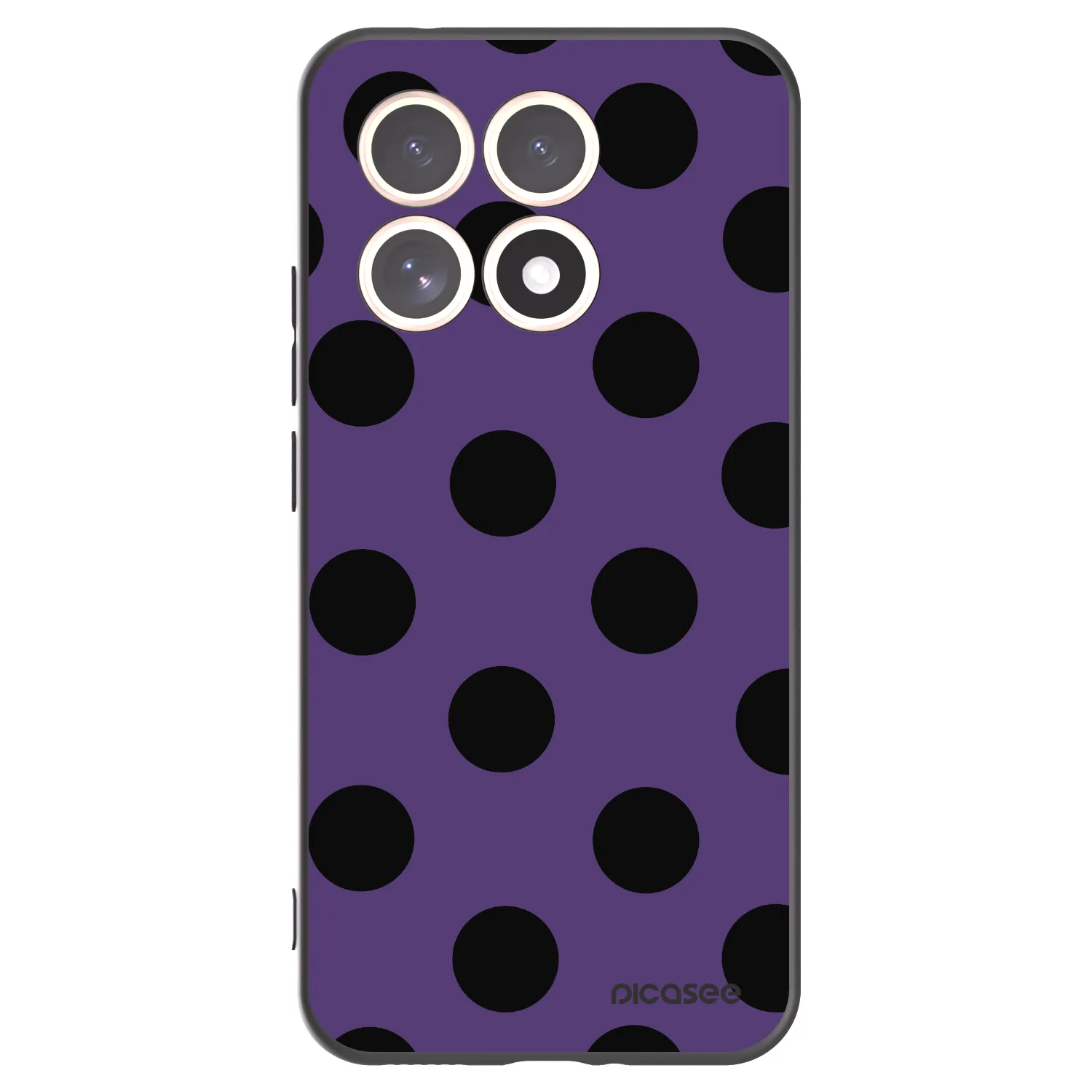 Picasee silikonski črni ovitek za Xiaomi 15T - Big flickers 2