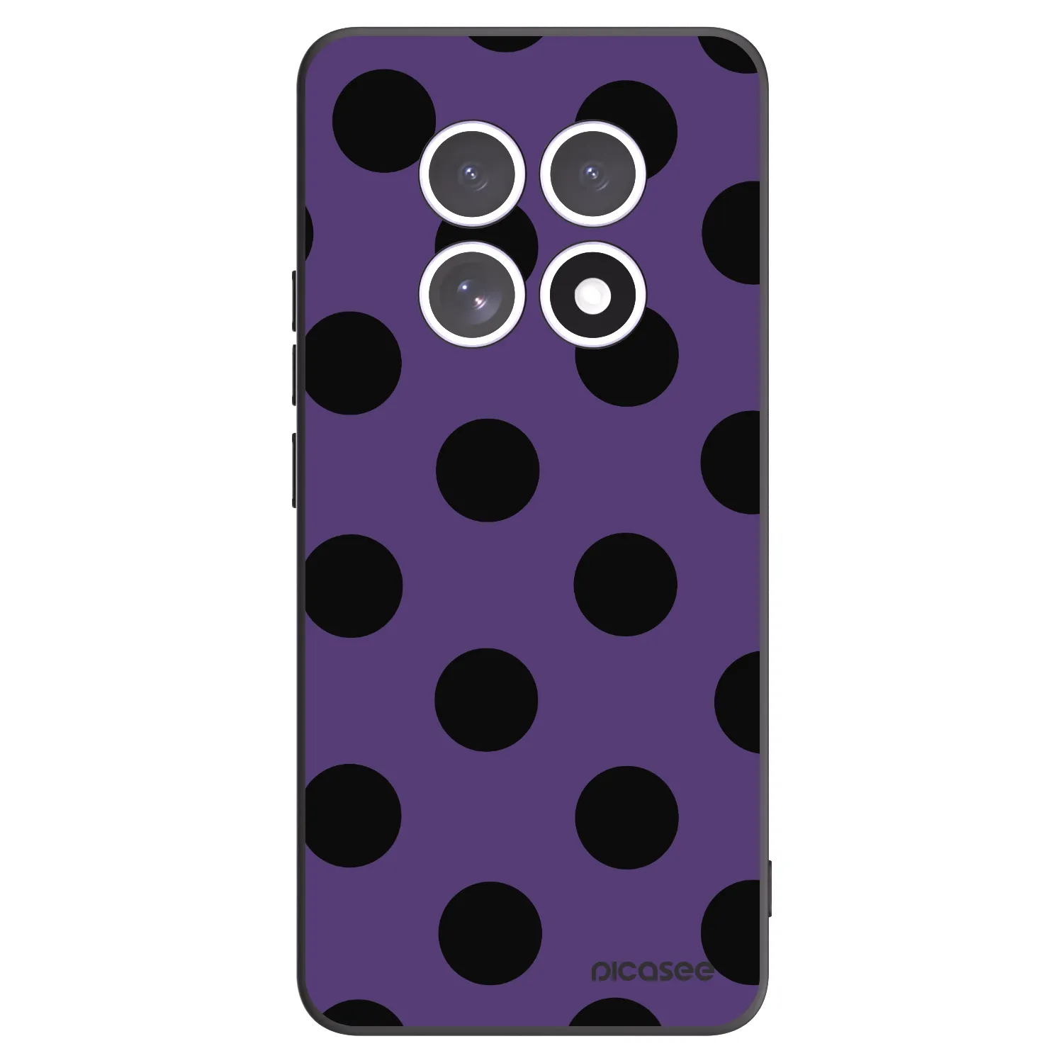 Picasee silikonski črni ovitek za Xiaomi Redmi Note 15 4G - Big flickers 2
