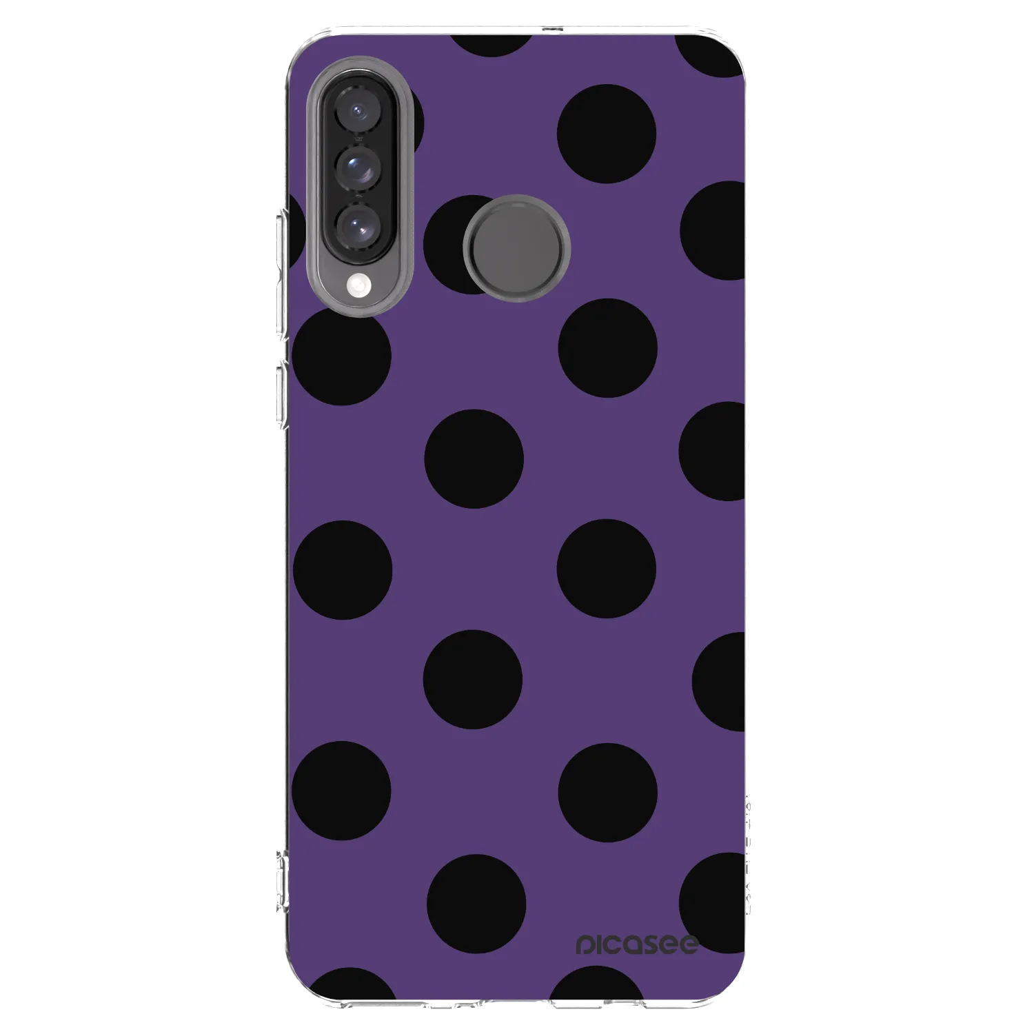 Picasee silikonski prozorni ovitek za Huawei P30 Lite - Big flickers 2