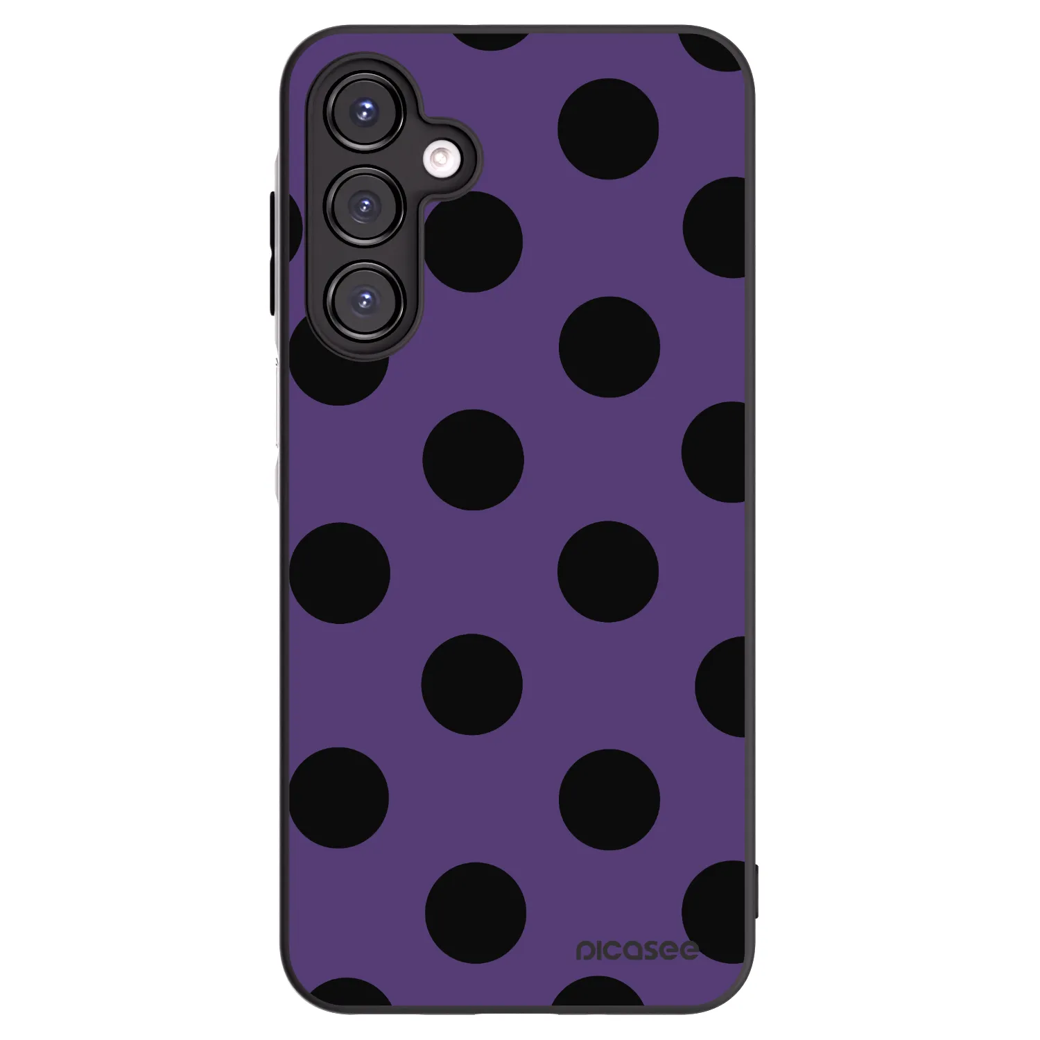 Picasee silikonski črni ovitek za Samsung Galaxy A16 4G - Big flickers 2