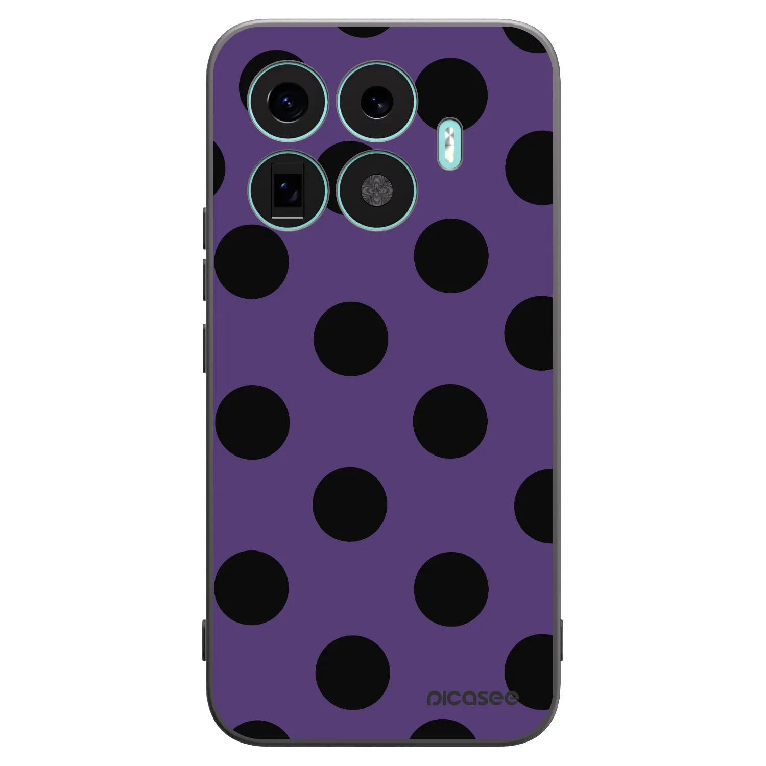 Picasee silikonski črni ovitek za Xiaomi 17T Pro - Big flickers 2