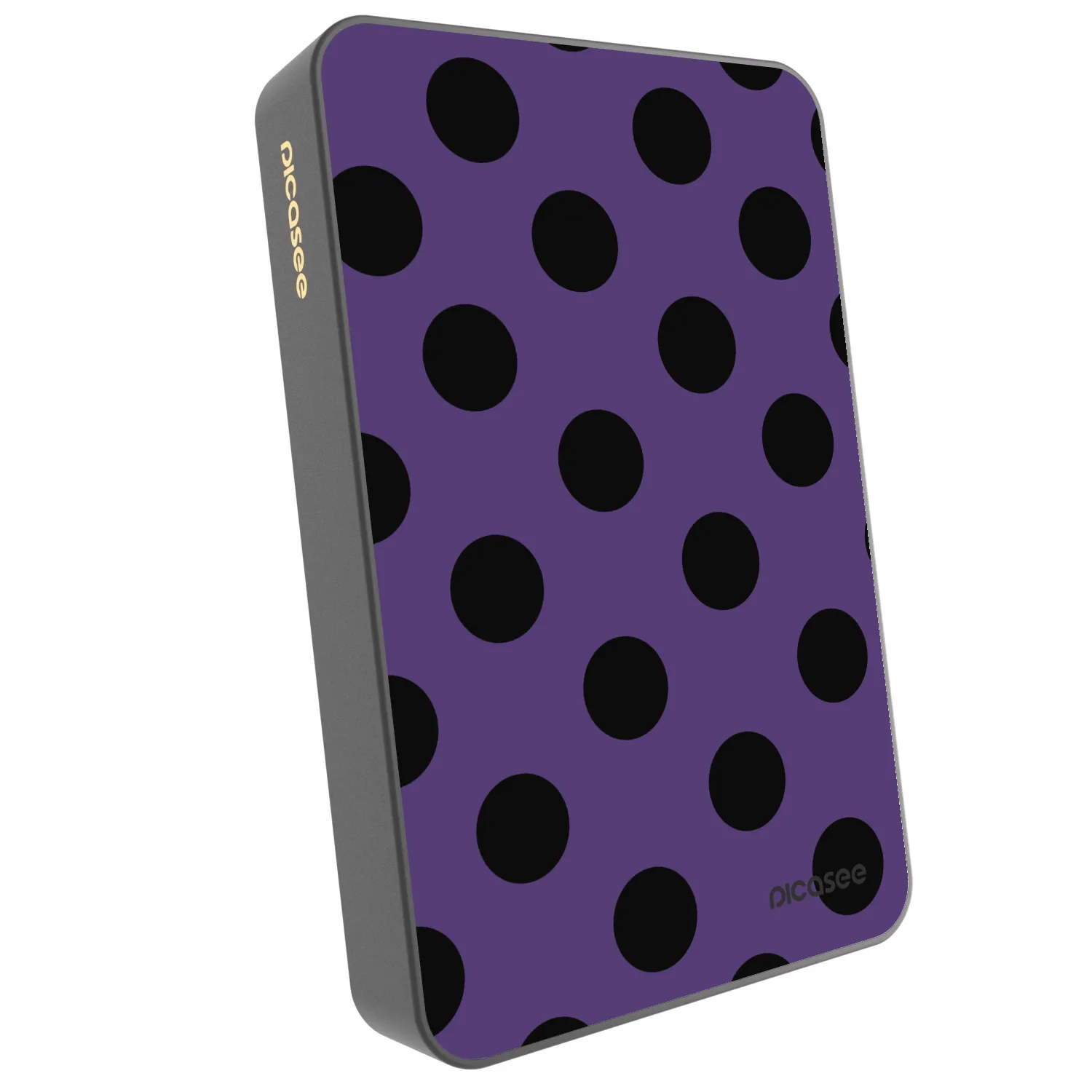 Picasee Prenosna baterija z MagSafe 10 000 mAh Siva - Big flickers 2