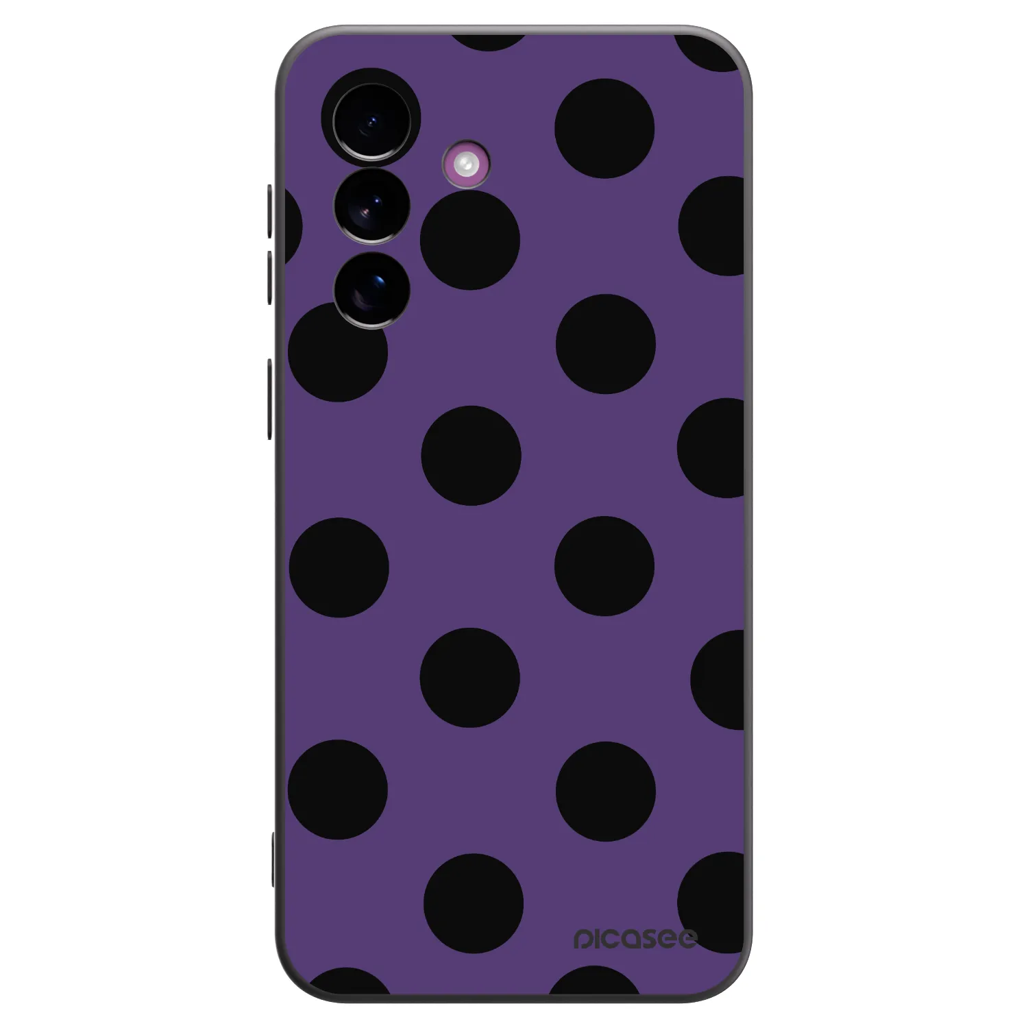 Picasee silikonski črni ovitek za Samsung Galaxy A37 - Big flickers 2