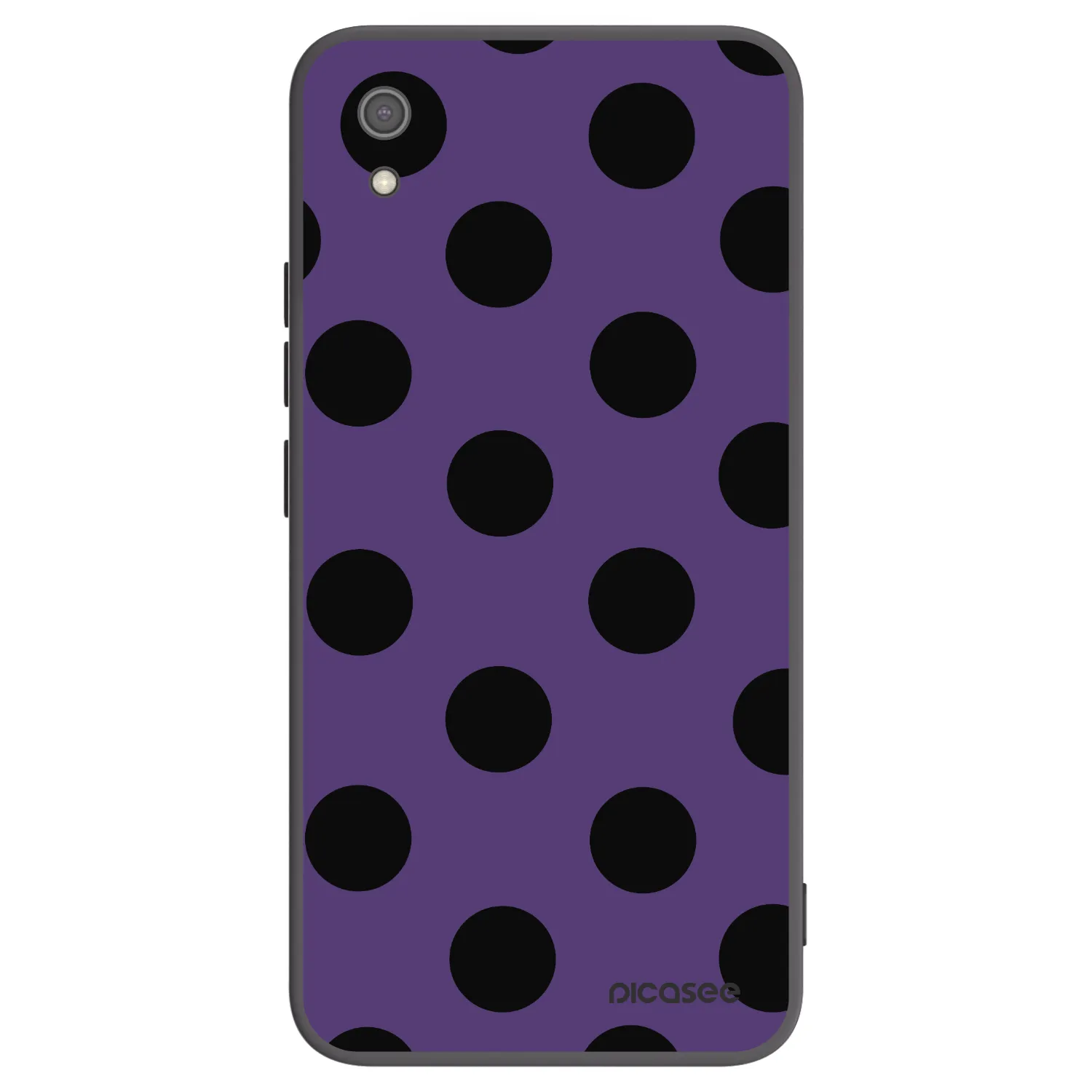 Picasee silikonski črni ovitek za Xiaomi Redmi 7A - Big flickers 2