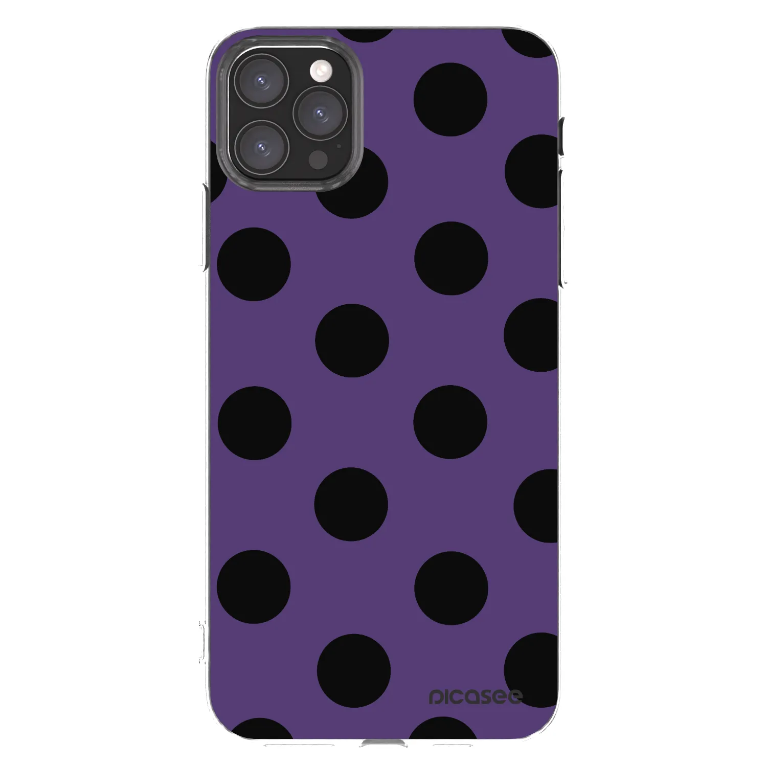 Picasee silikonski prozorni ovitek za Apple iPhone 11 Pro Max - Big flickers 2
