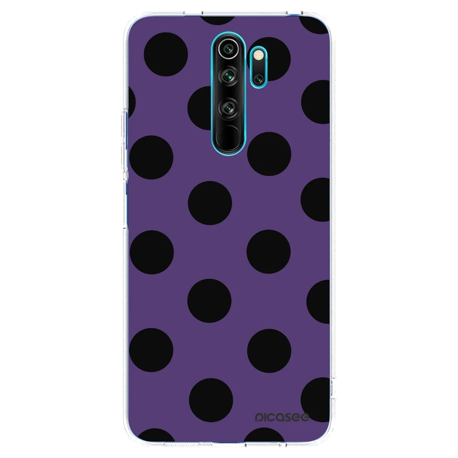 Picasee silikonski prozorni ovitek za Xiaomi Redmi Note 8 Pro - Big flickers 2