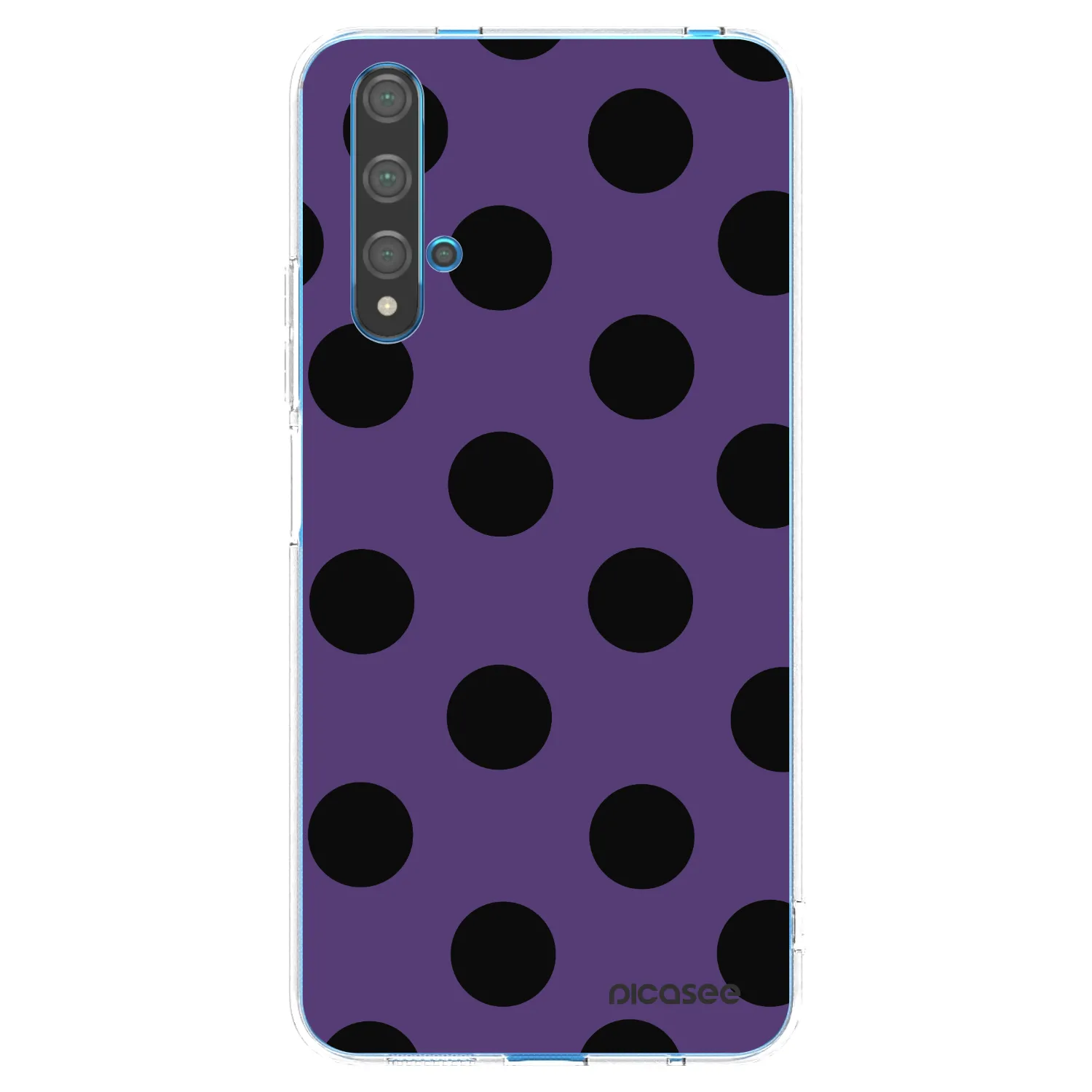 Picasee silikonski prozorni ovitek za Huawei Nova 5T - Big flickers 2