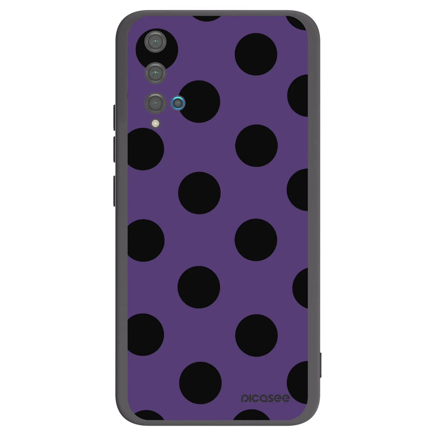 Picasee silikonski črni ovitek za Huawei Nova 5T - Big flickers 2