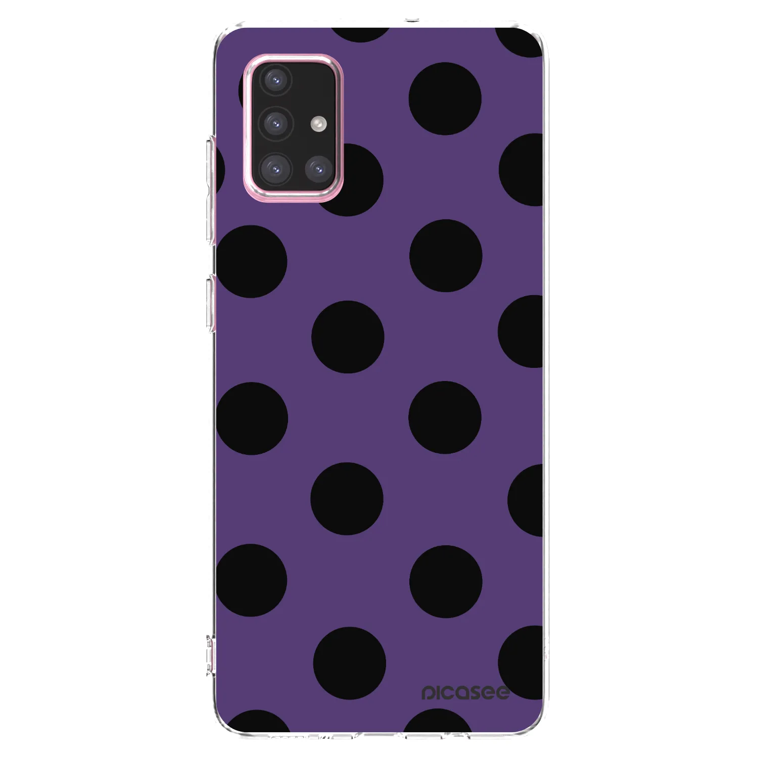 Picasee silikonski prozorni ovitek za Samsung Galaxy A71 A715F - Big flickers 2