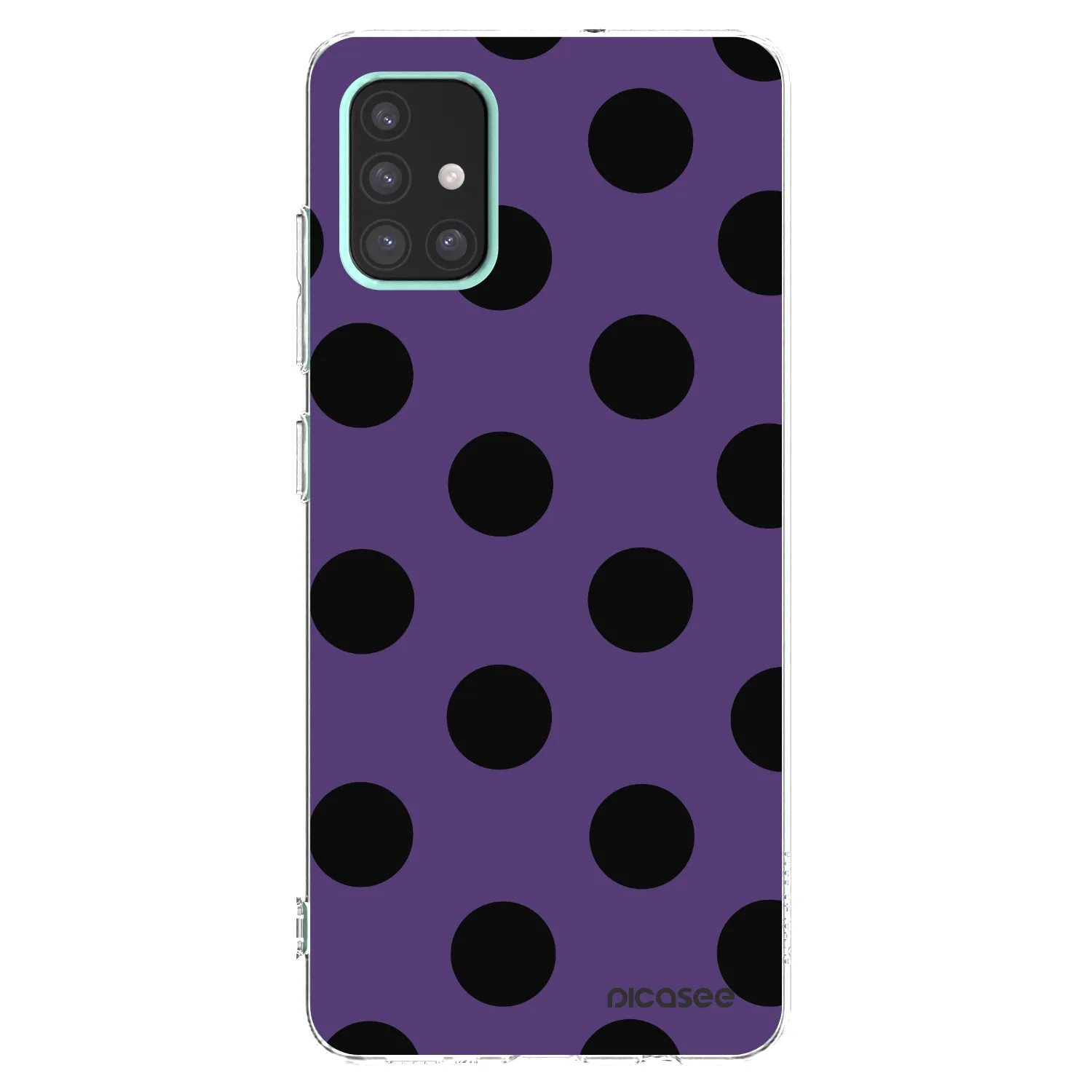 Picasee silikonski prozorni ovitek za Samsung Galaxy A51 A515F - Big flickers 2
