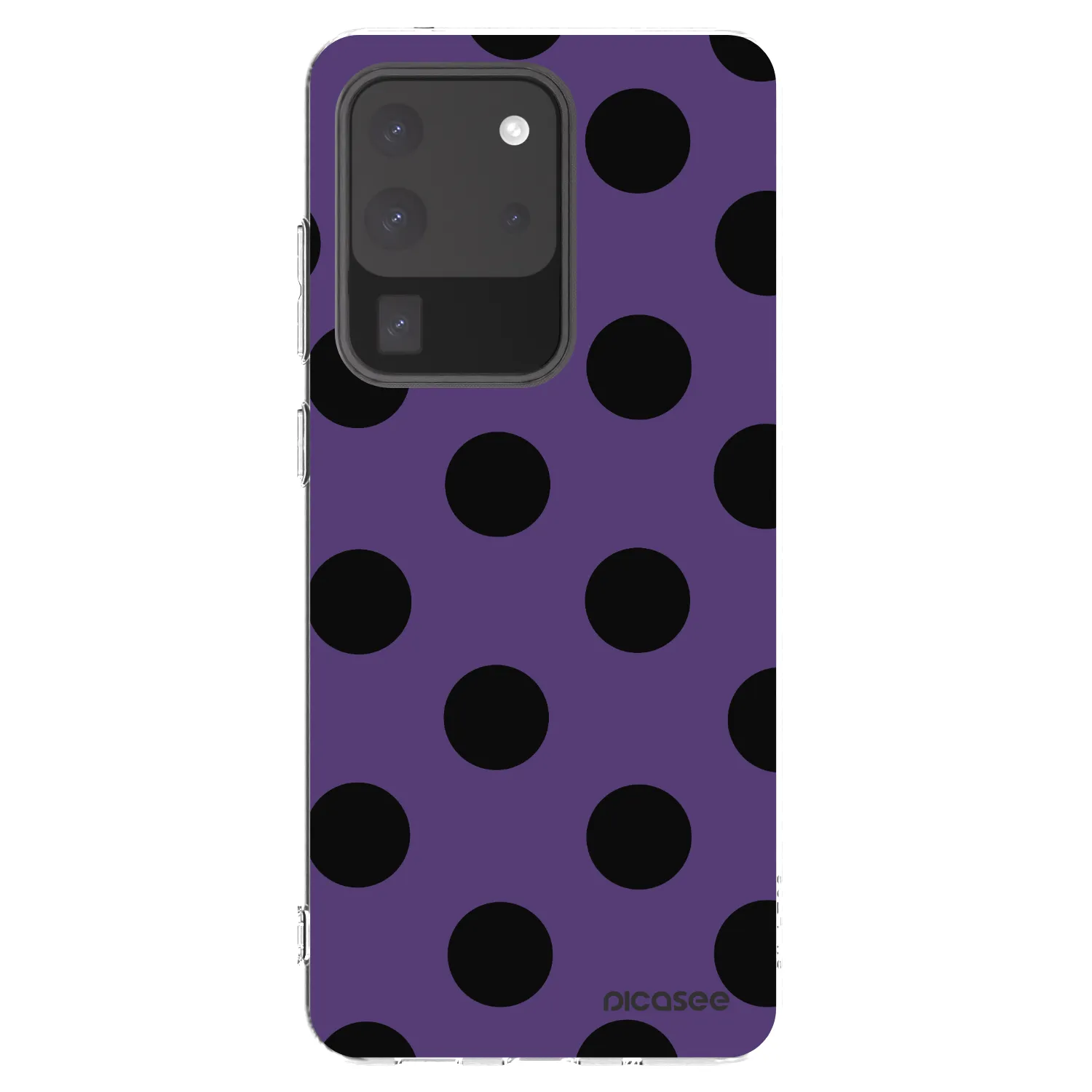 Picasee silikonski prozorni ovitek za Samsung Galaxy S20 Ultra 5G G988F - Big flickers 2