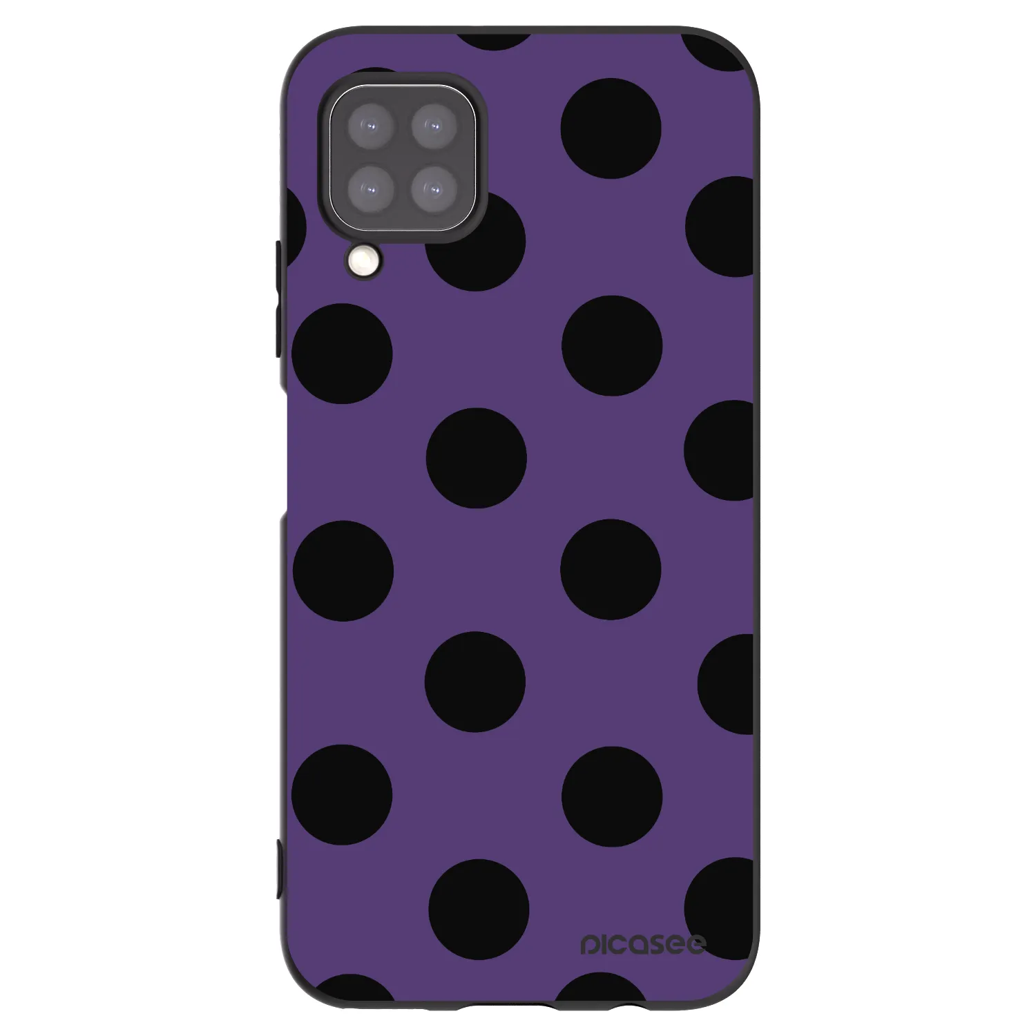 Picasee silikonski črni ovitek za Huawei P40 Lite - Big flickers 2