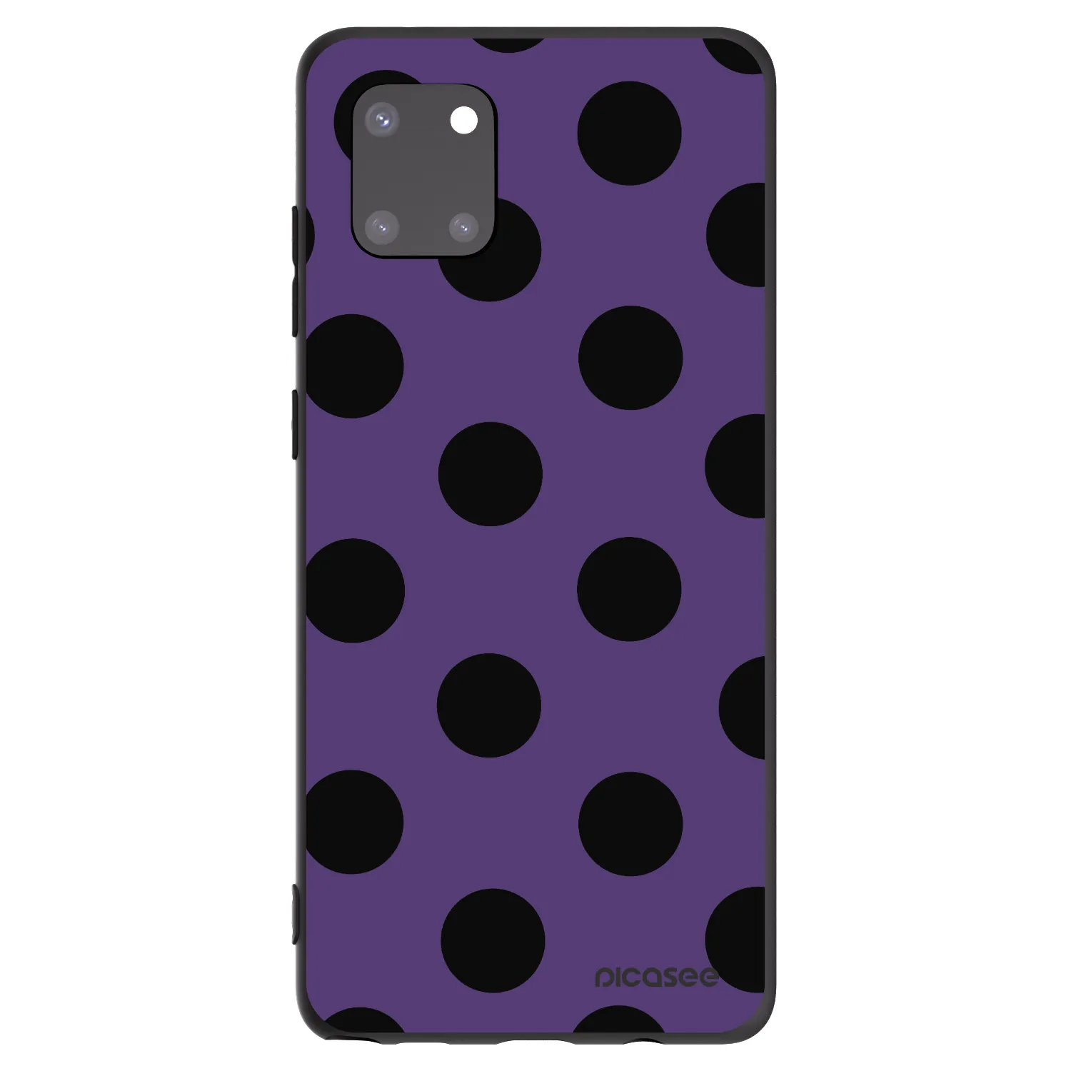 Picasee silikonski črni ovitek za Samsung Galaxy Note 10 Lite N770F - Big flickers 2