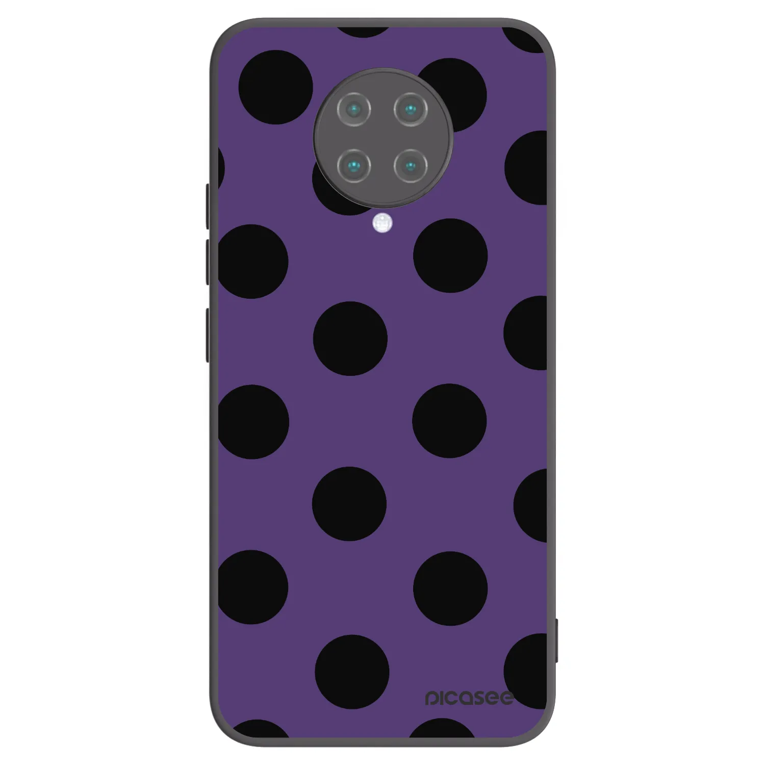 Picasee silikonski črni ovitek za Xiaomi Poco F2 Pro - Big flickers 2