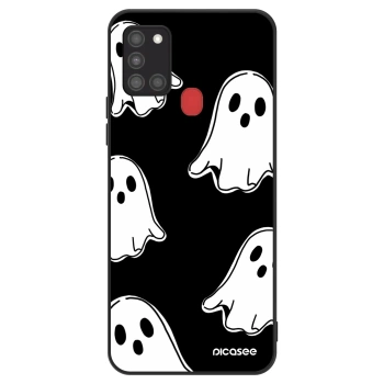 Ovitek za Samsung Galaxy A21s - Black ghosts