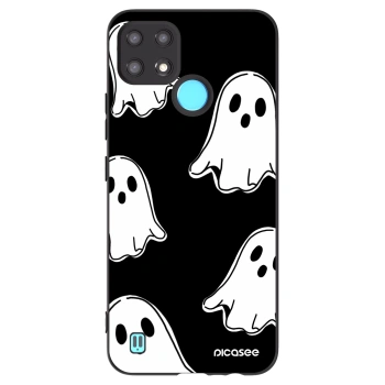 Ovitek za Realme C21 - Black ghosts