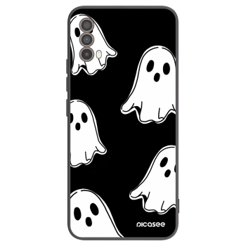 Ovitek za Motorola Moto E40 - Black ghosts
