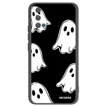 Picasee silikonski črni ovitek za Huawei Nova 5T - Black ghosts