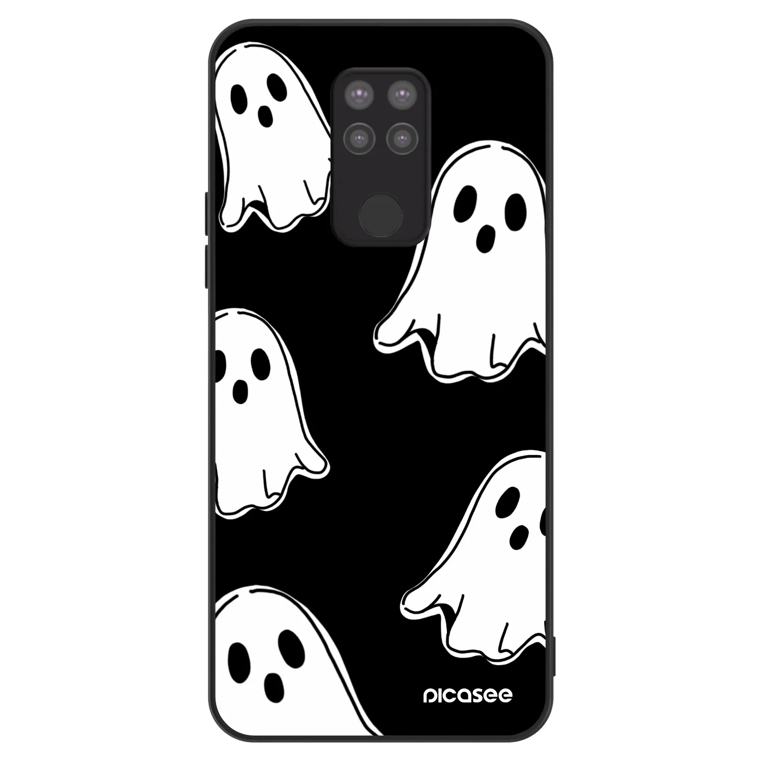 Picasee ULTIMATE CASE za Xiaomi Redmi Note 9 - Black ghosts