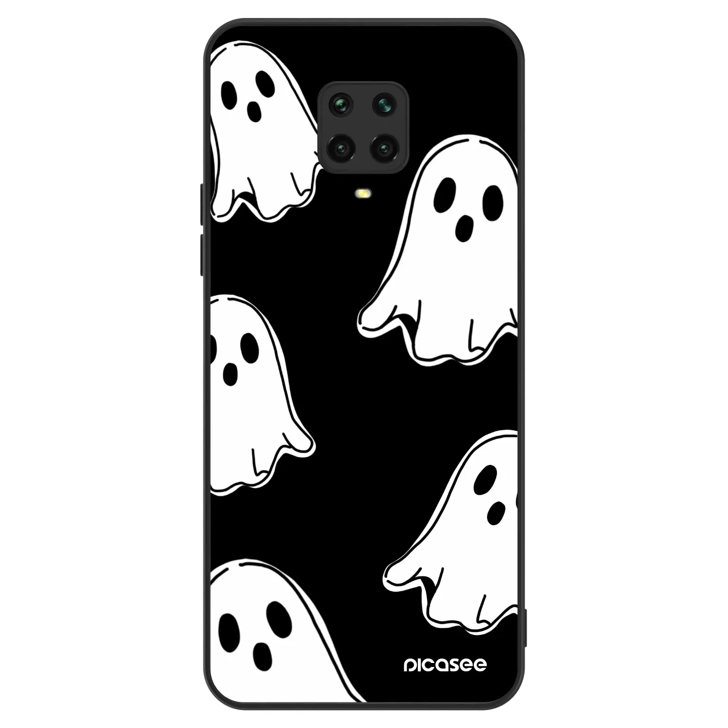 Picasee ULTIMATE CASE za Xiaomi Redmi Note 9 Pro - Black ghosts
