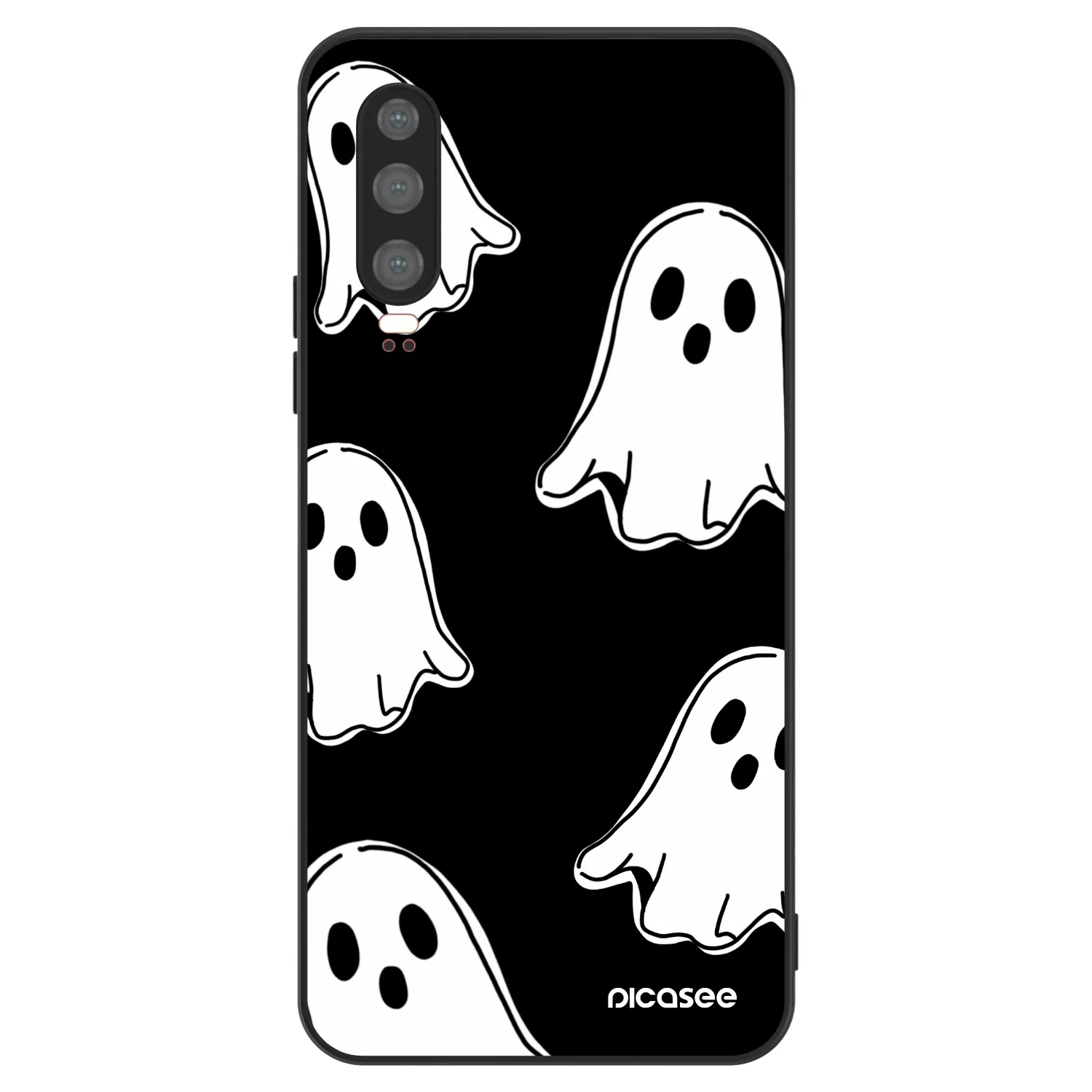 Picasee ULTIMATE CASE za Huawei P30 - Black ghosts
