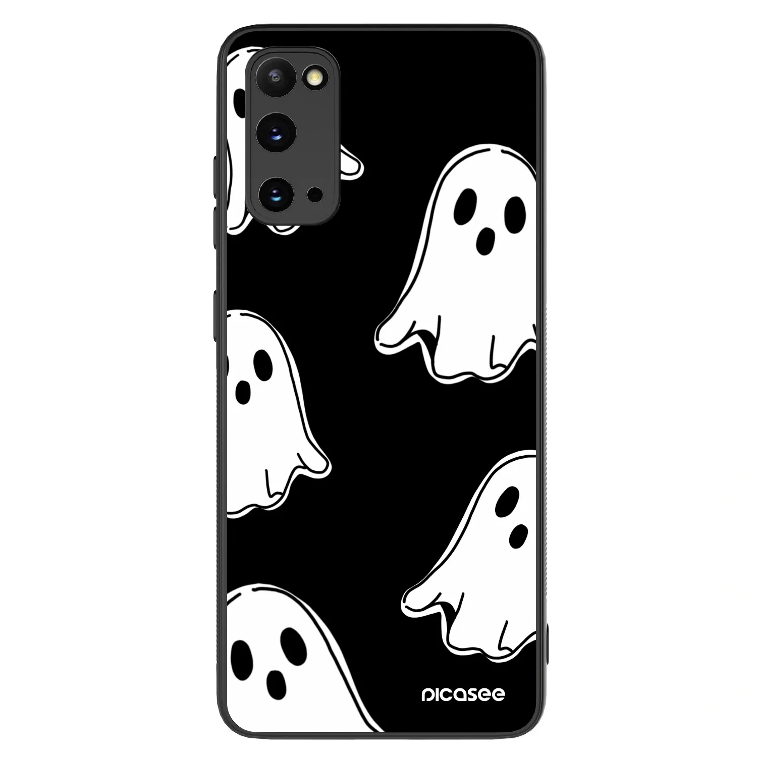 Picasee ULTIMATE CASE za Samsung Galaxy S20 G980F - Black ghosts