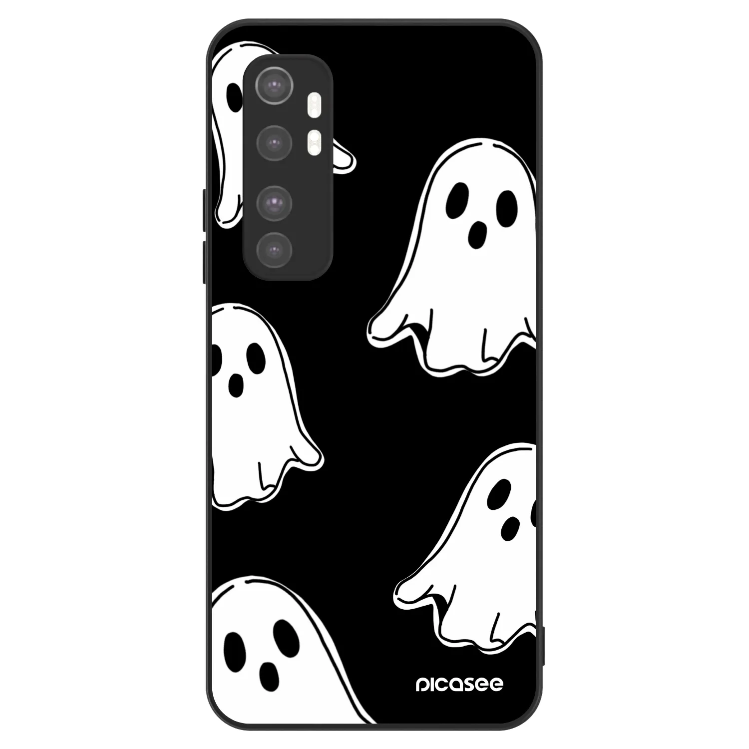 Picasee ULTIMATE CASE za Xiaomi Mi Note 10 Lite - Black ghosts