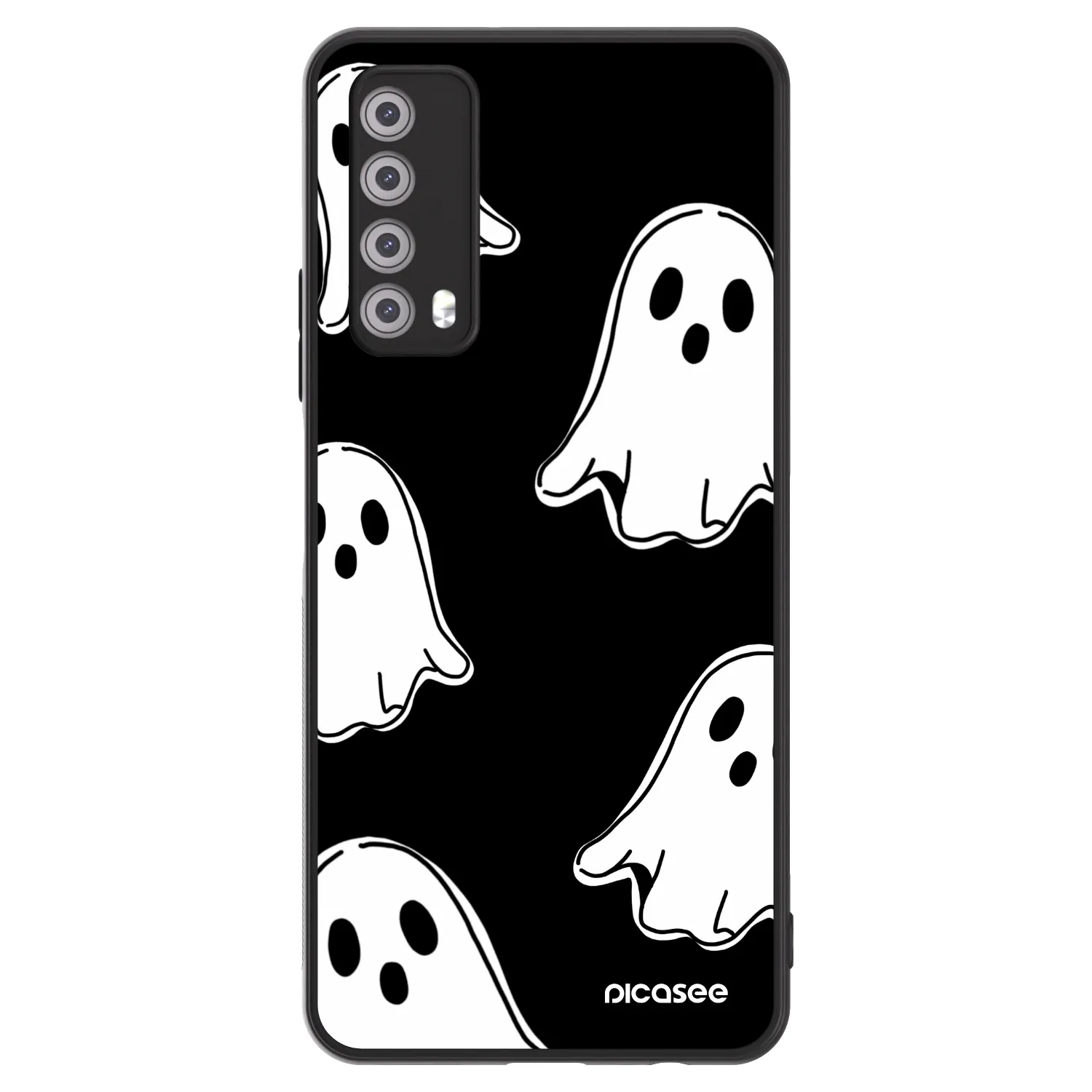 Picasee ULTIMATE CASE za Huawei P Smart 2021 - Black ghosts