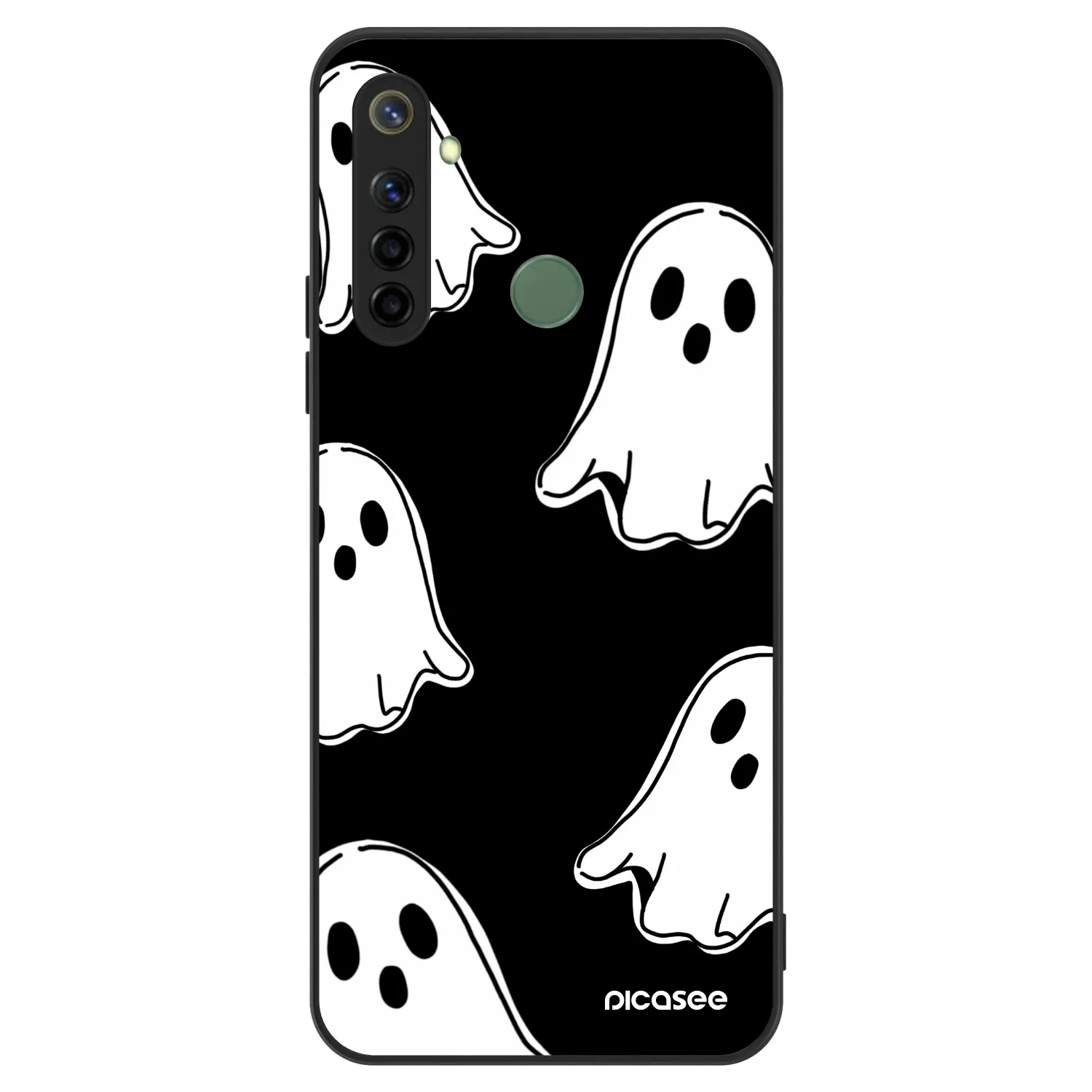 Picasee ULTIMATE CASE za Realme 6i - Black ghosts