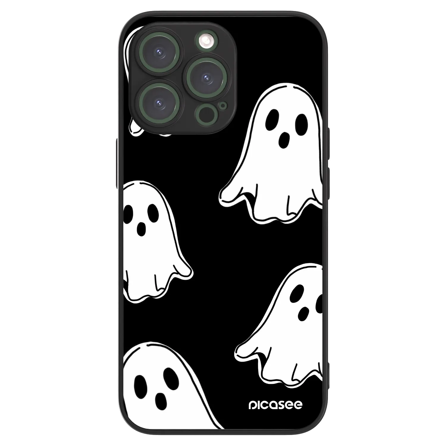 Picasee ULTIMATE CASE za Apple iPhone 13 Pro - Black ghosts