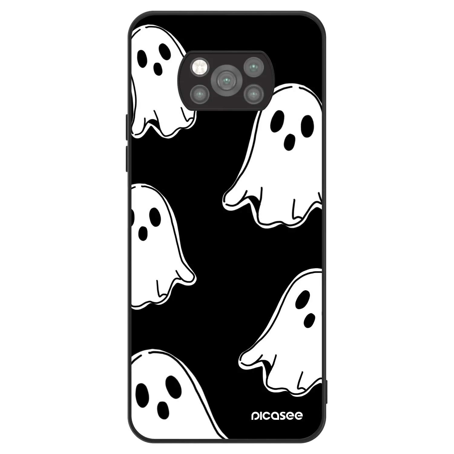 Picasee ULTIMATE CASE za Xiaomi Poco X3 Pro - Black ghosts