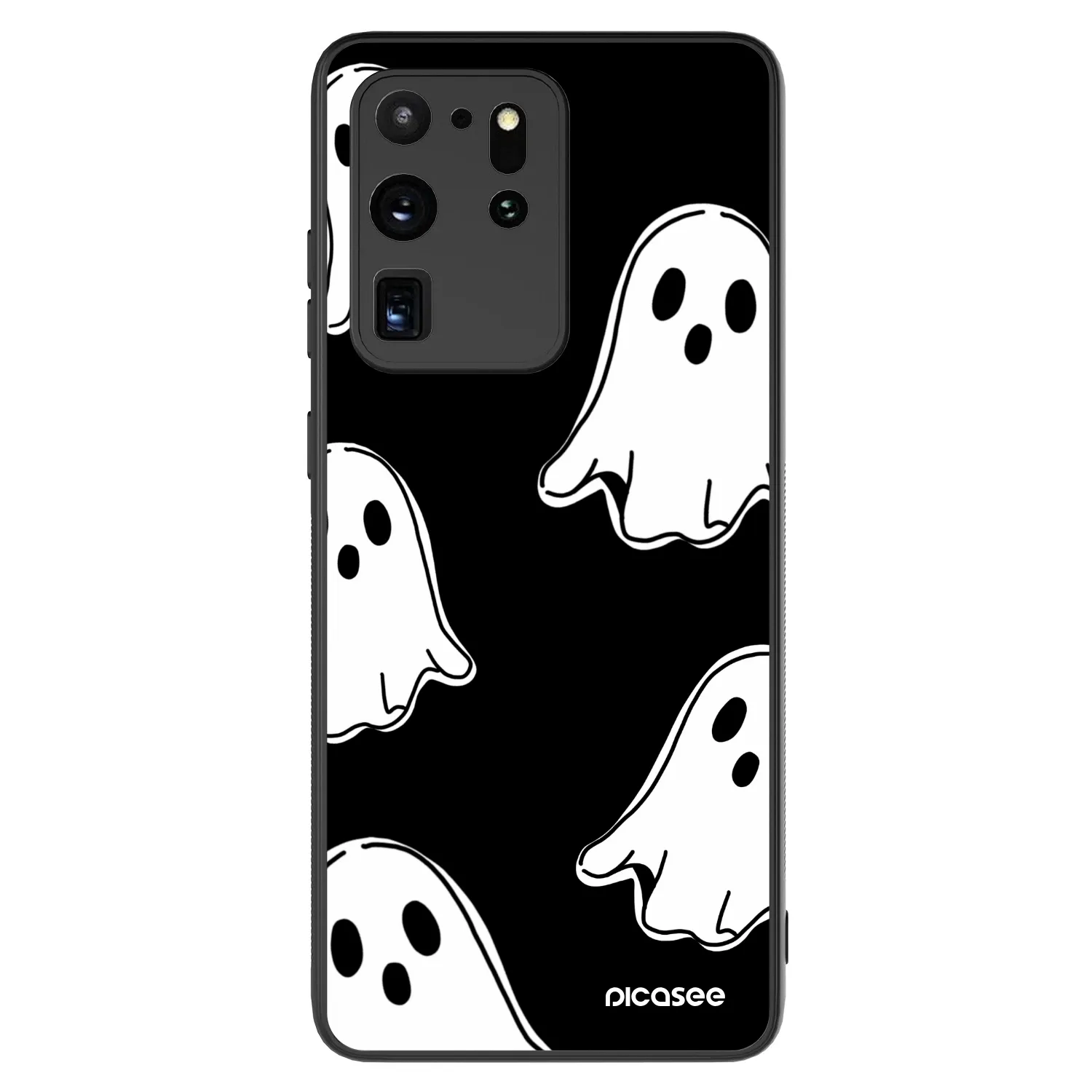 Picasee ULTIMATE CASE za Samsung Galaxy S20 Ultra 5G G988F - Black ghosts