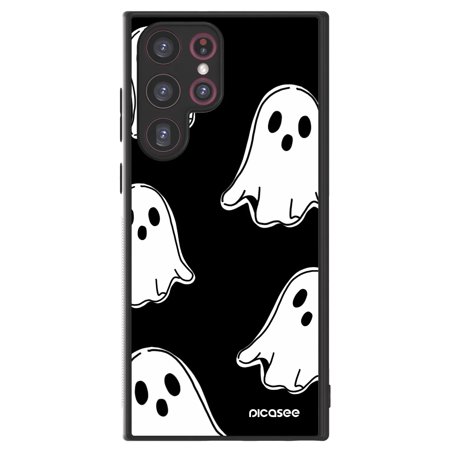 Picasee ULTIMATE CASE za Samsung Galaxy S22 Ultra 5G - Black ghosts