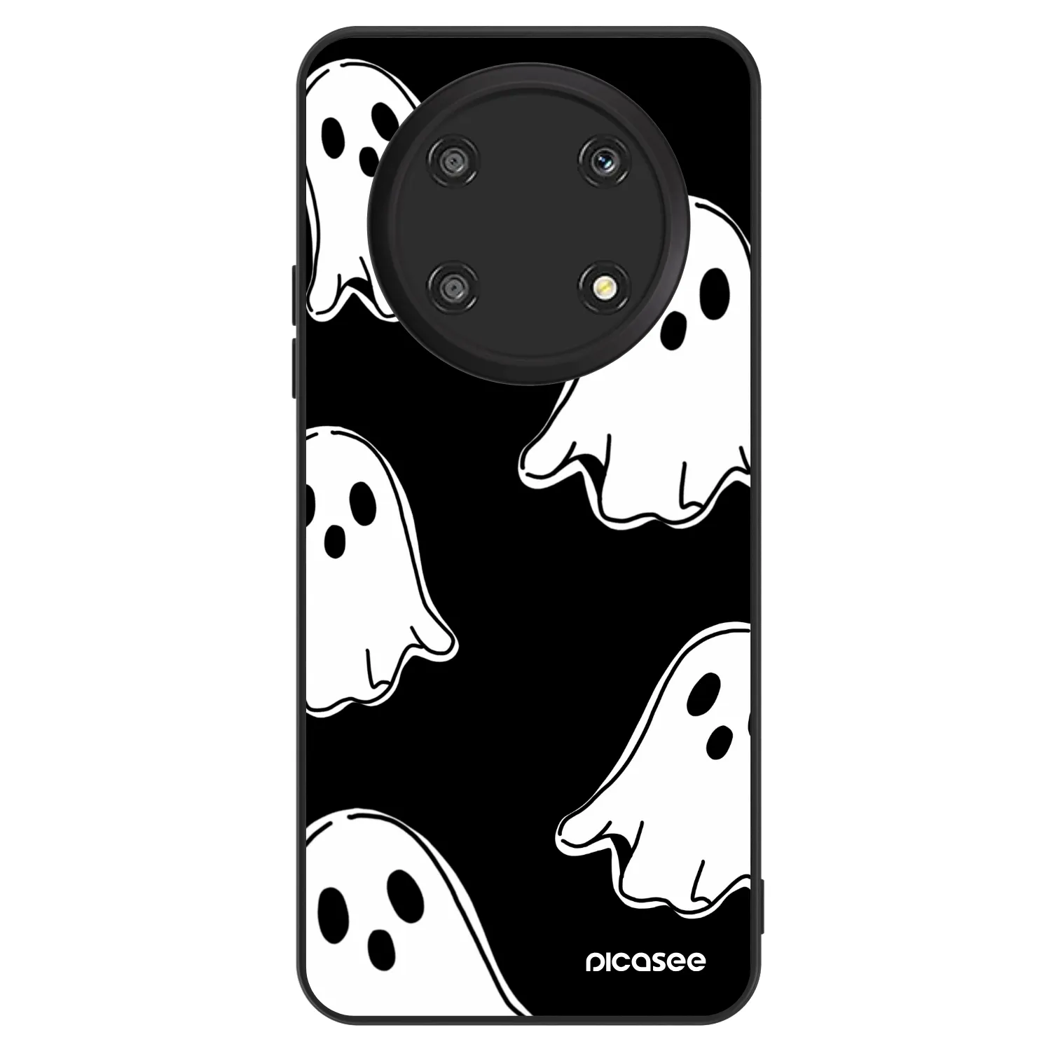 Picasee ULTIMATE CASE za Honor Magic4 Lite 5G - Black ghosts