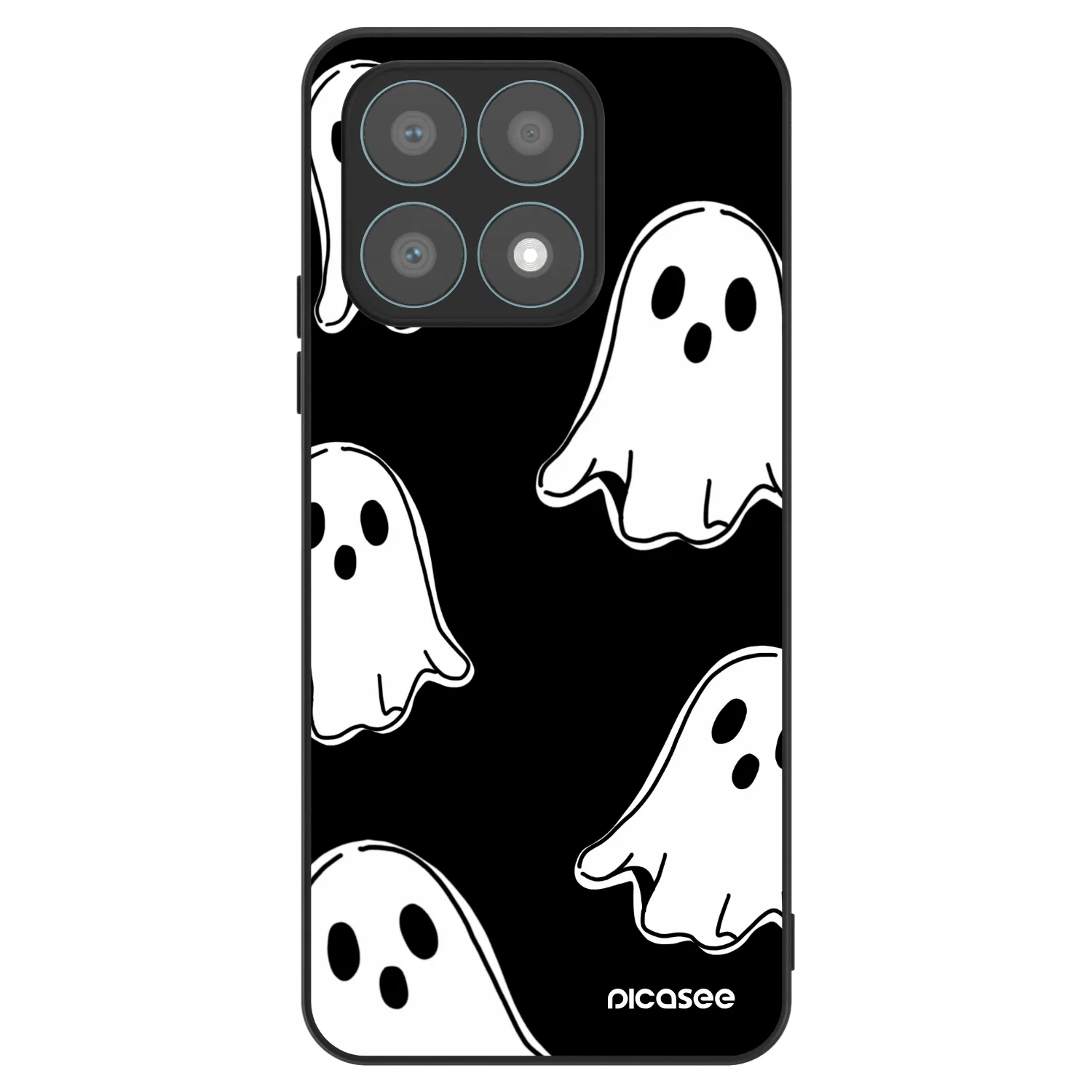 Picasee ULTIMATE CASE za Honor X8a - Black ghosts