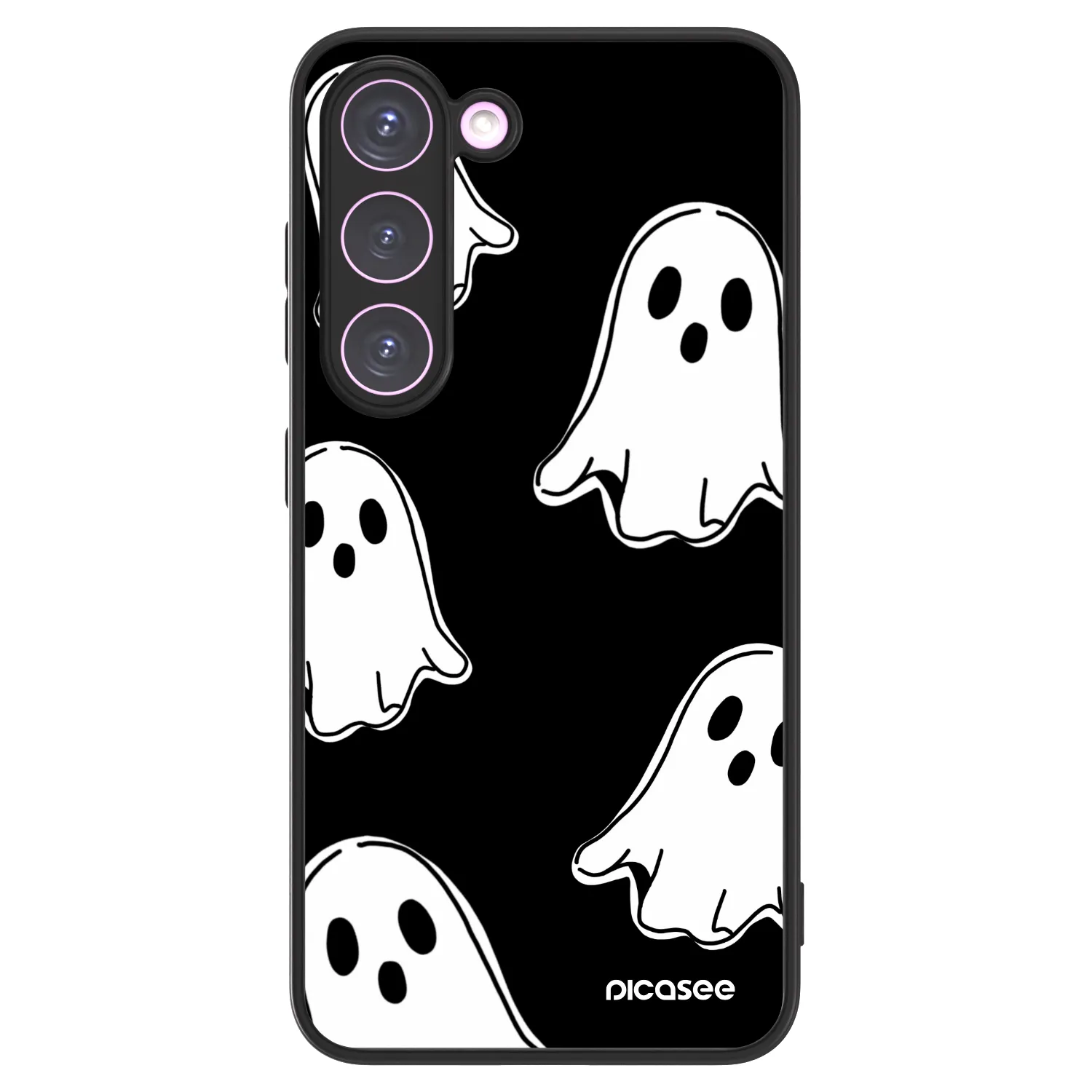 Picasee ULTIMATE CASE PowerShare za Samsung Galaxy S23 5G - Black ghosts