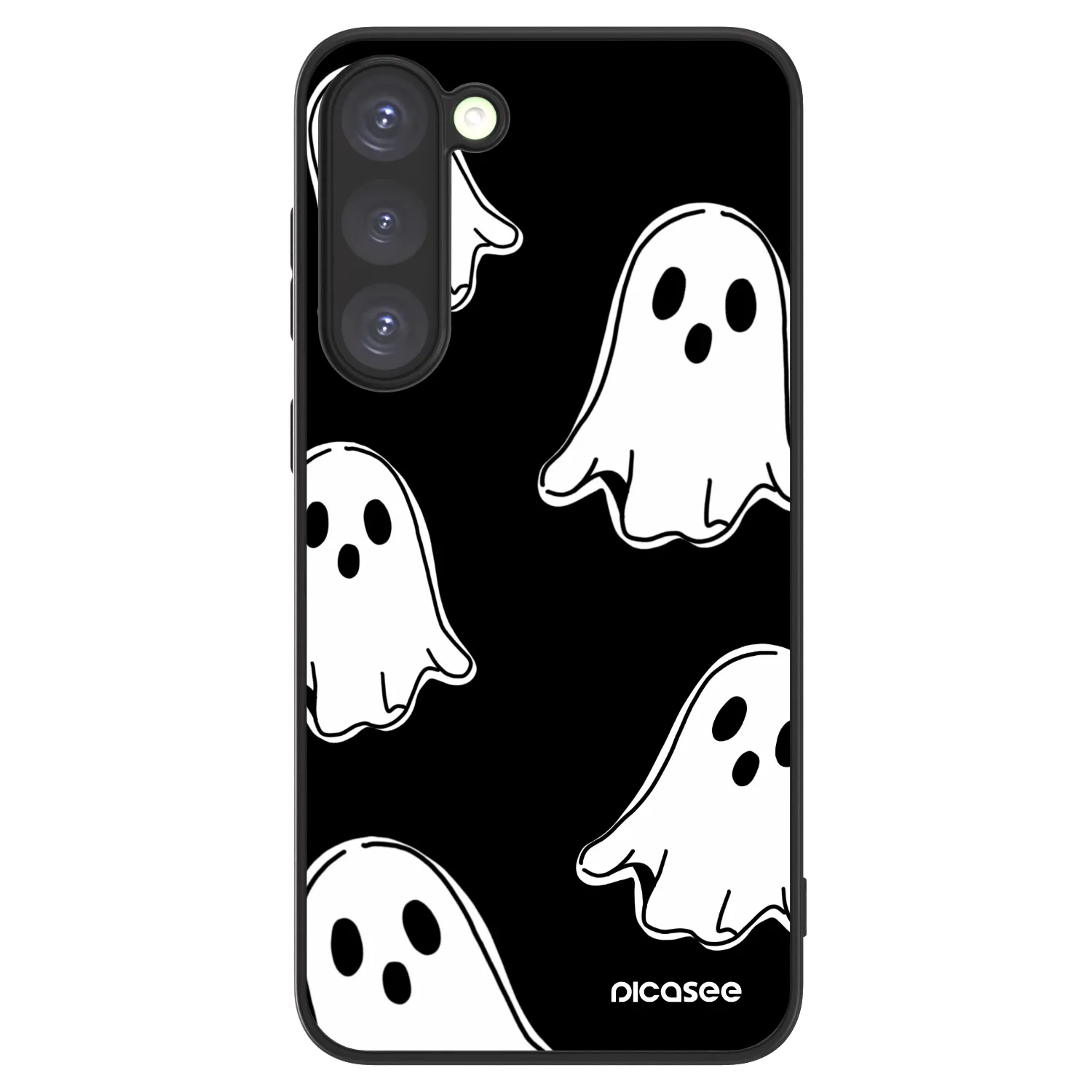 Picasee ULTIMATE CASE PowerShare za Samsung Galaxy S23+ 5G - Black ghosts