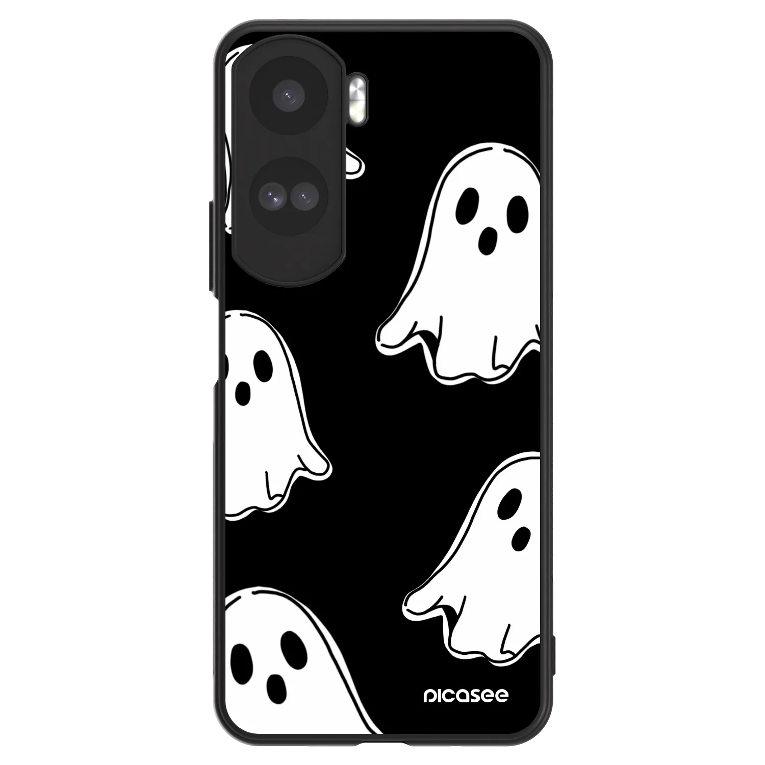 Picasee ULTIMATE CASE za Honor 90 Lite 5G - Black ghosts