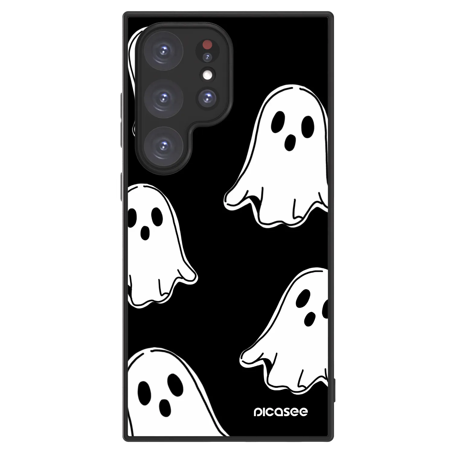 Picasee ULTIMATE CASE za Samsung Galaxy S24 Ultra S928B 5G - Black ghosts