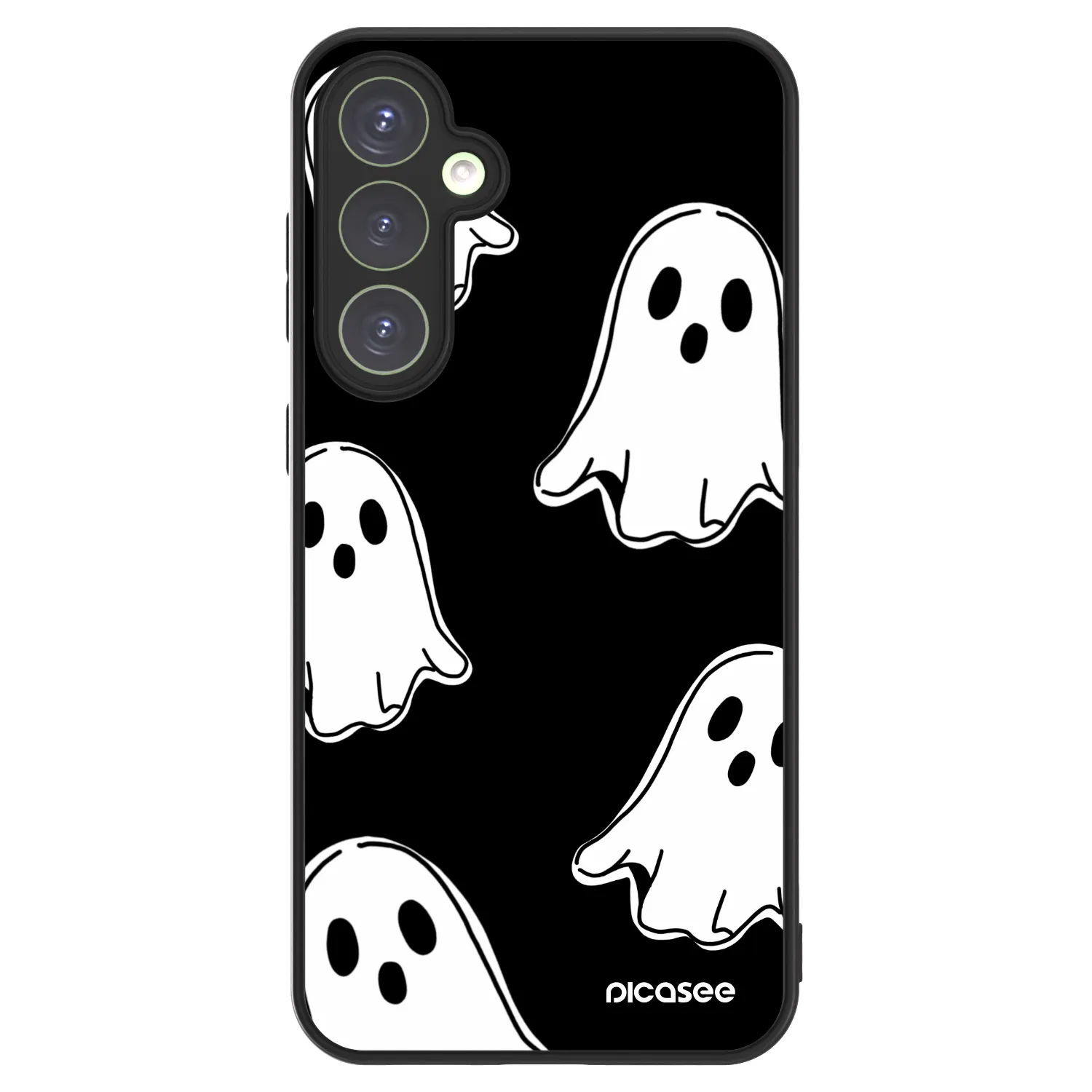 Picasee ULTIMATE CASE PowerShare za Samsung Galaxy S23 FE S711B - Black ghosts