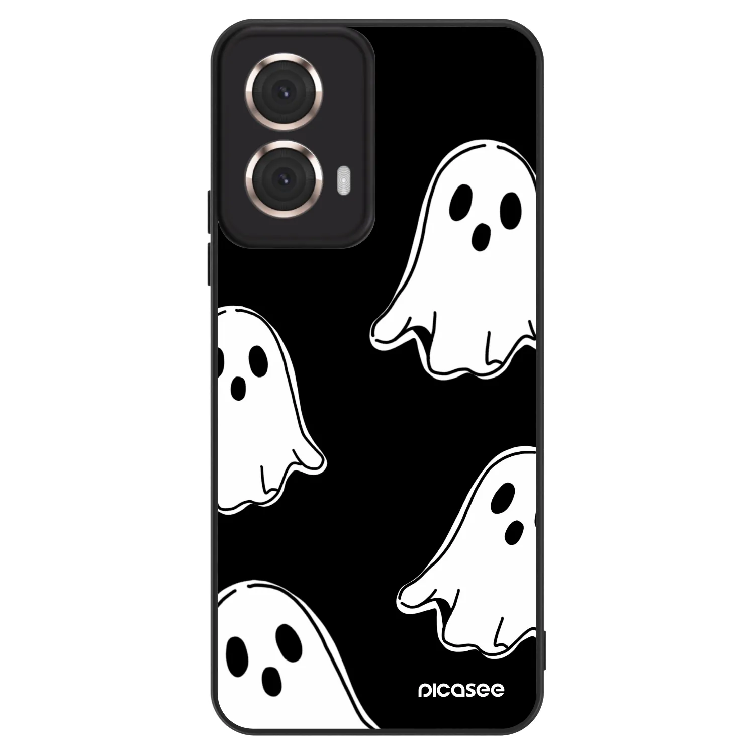 Picasee ULTIMATE CASE za Motorola Moto G85 - Black ghosts