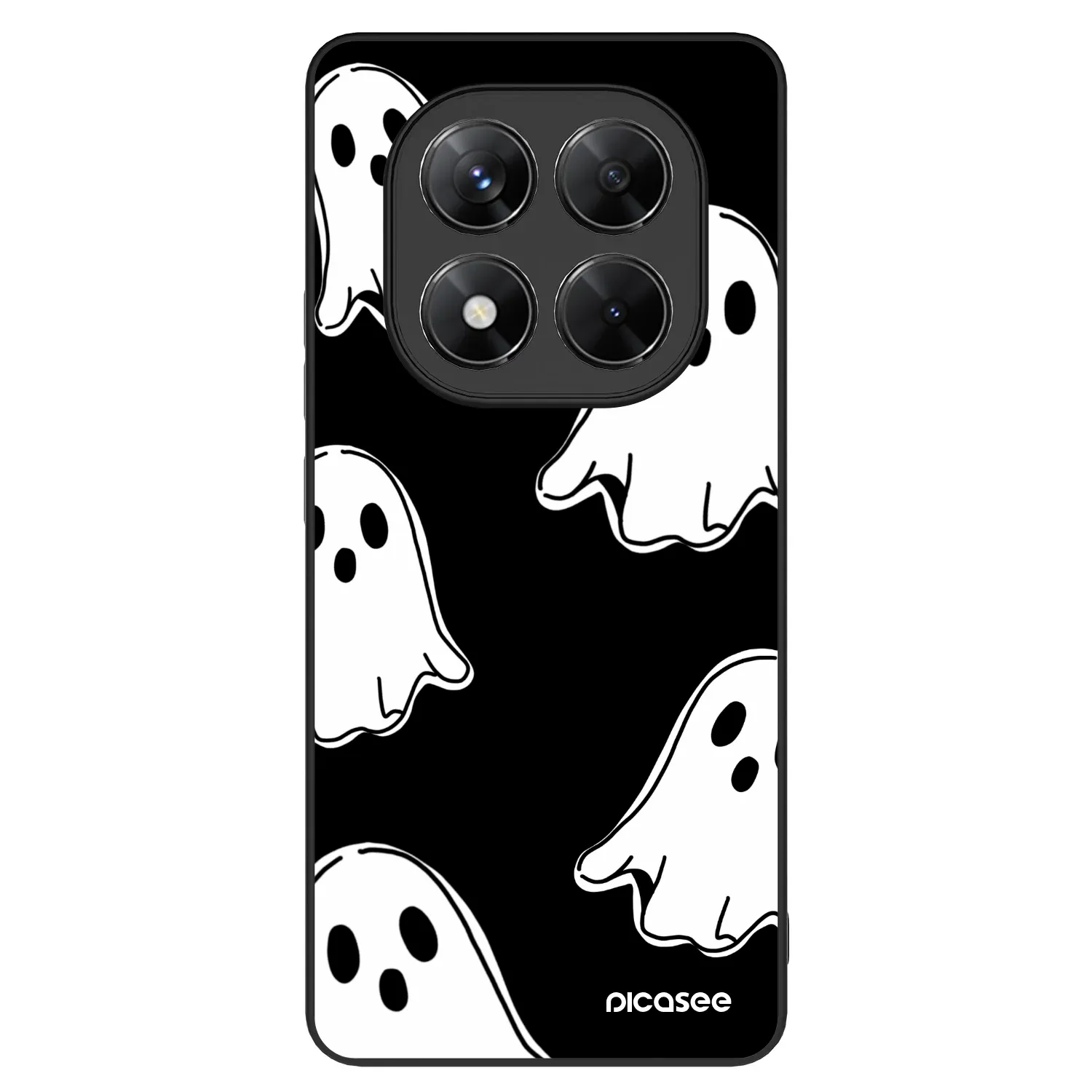 Picasee ULTIMATE CASE za Xiaomi Redmi Note 14 Pro 5G - Black ghosts