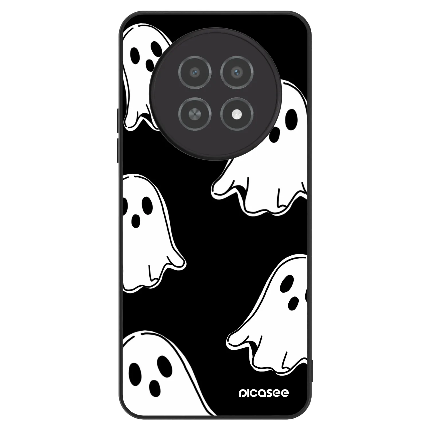 Picasee ULTIMATE CASE za Realme 12X - Black ghosts