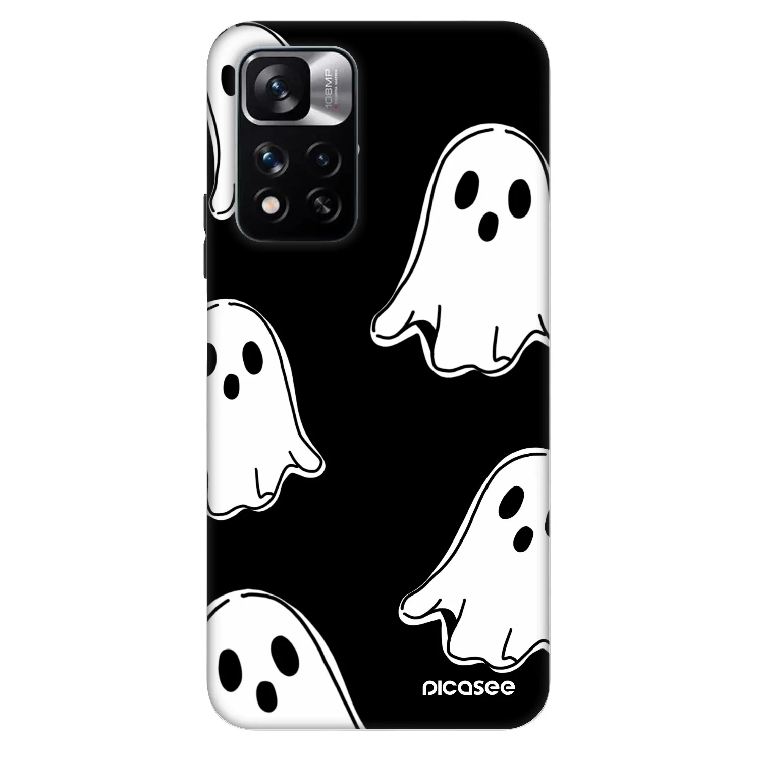 Picasee Fashion Case za Xiaomi Redmi Note 11 Pro - Black ghosts