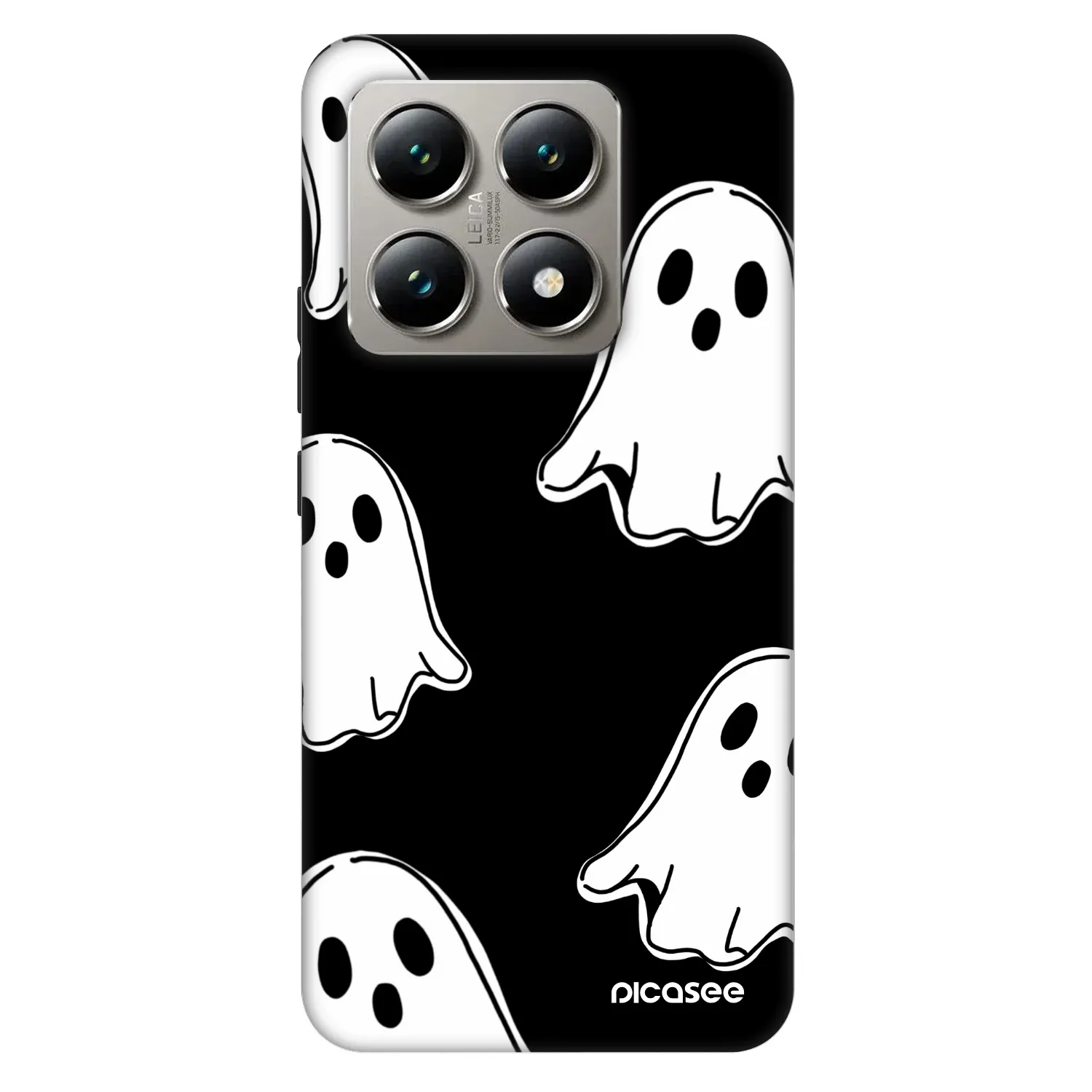 Picasee Fashion Case za Xiaomi 14T - Black ghosts
