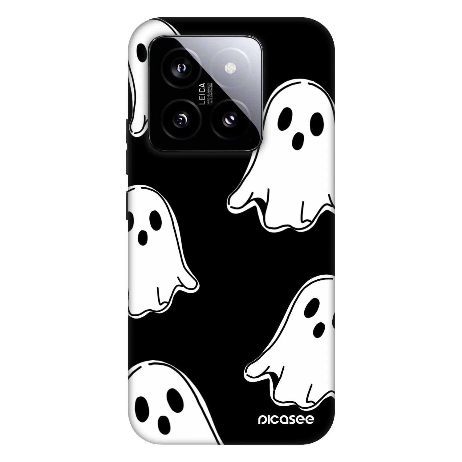 Picasee Fashion Case za Xiaomi 14 - Black ghosts