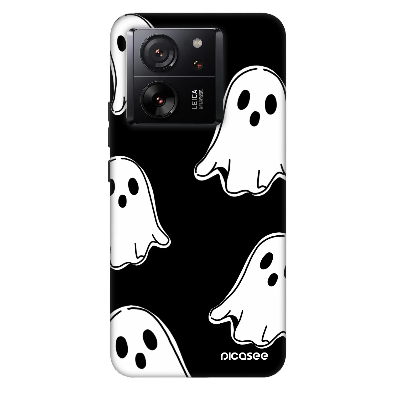 Picasee Fashion Case za Xiaomi 13T - Black ghosts