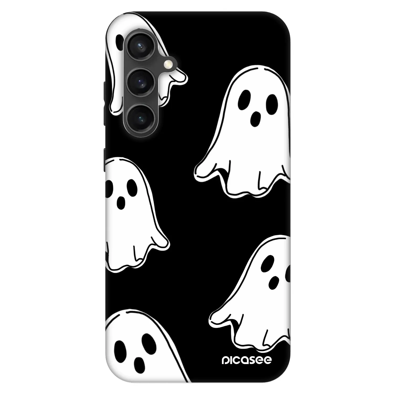 Picasee Fashion Case za Samsung Galaxy S23 FE S711B - Black ghosts