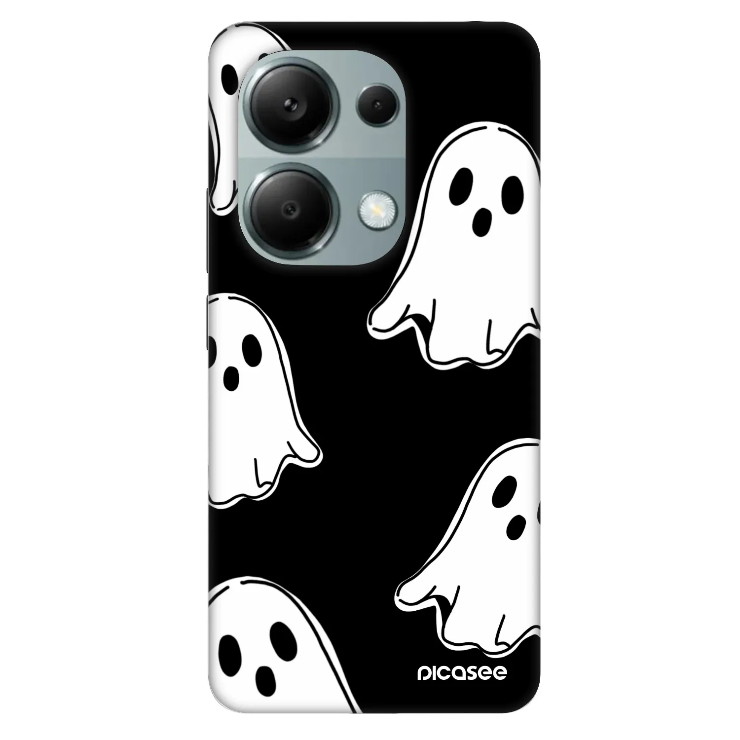 Picasee Fashion Case za Xiaomi Redmi Note 13 Pro 4G - Black ghosts